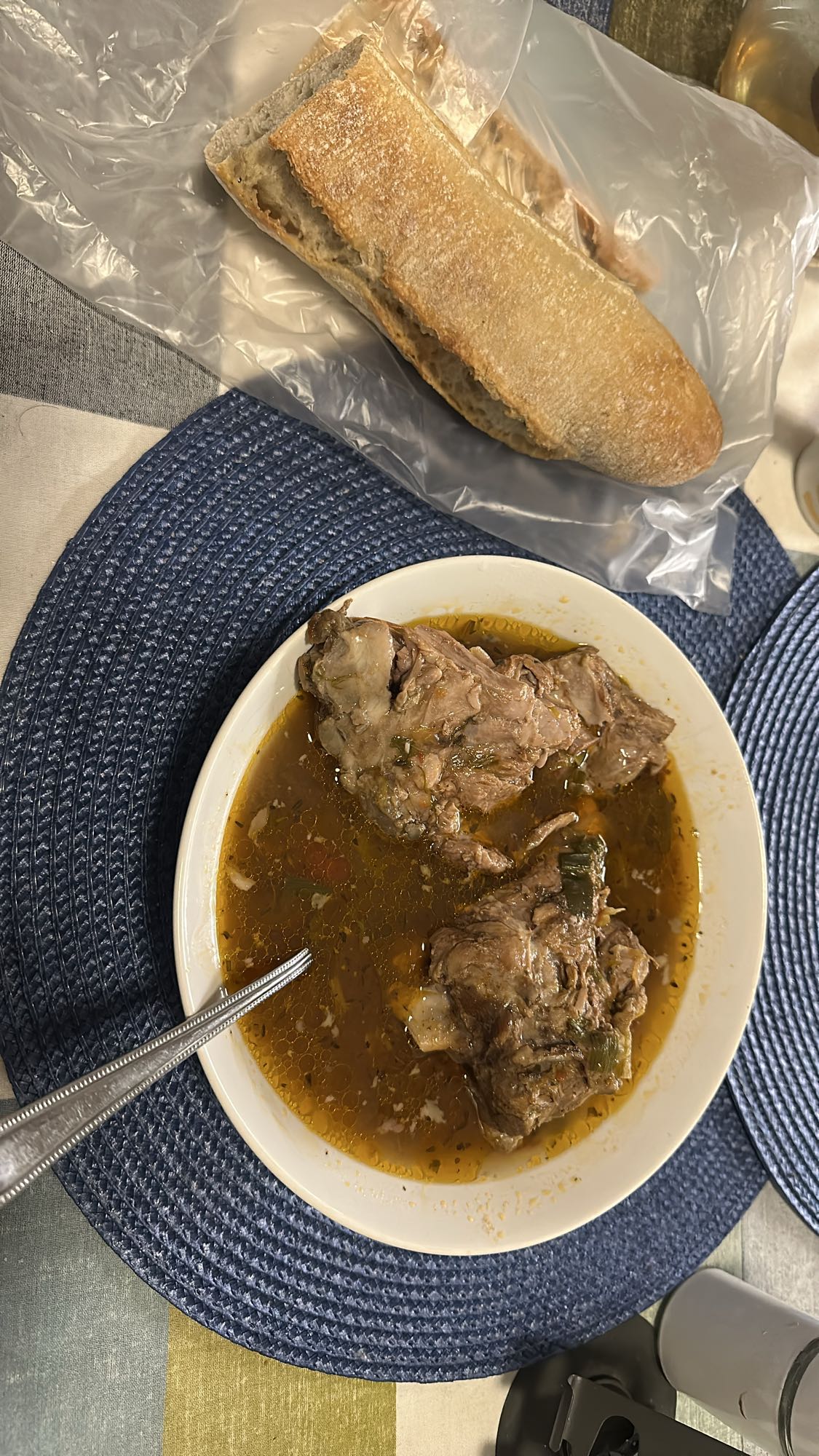 Lammgryta med bröd