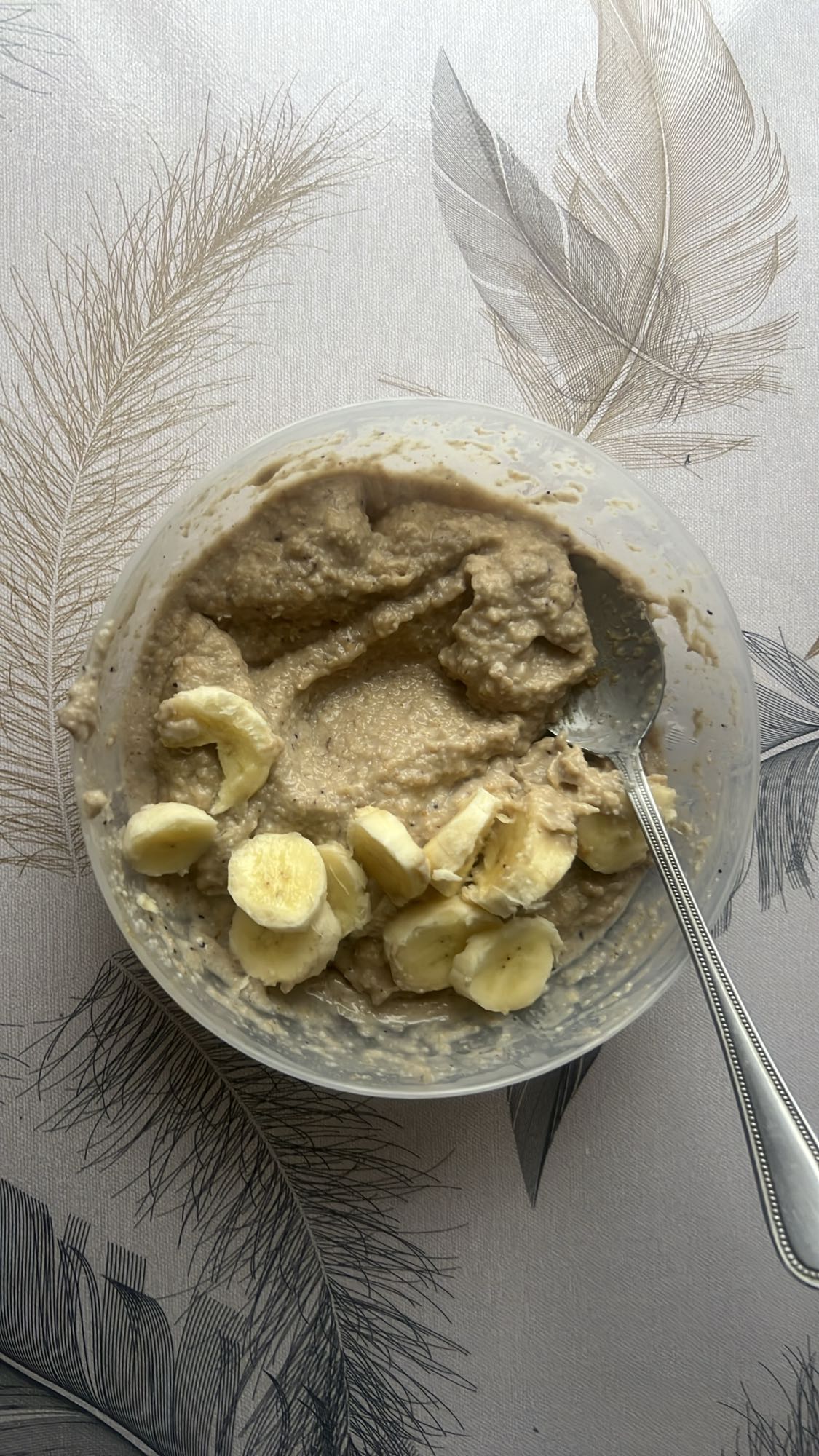 Terci de ovăz cu banană