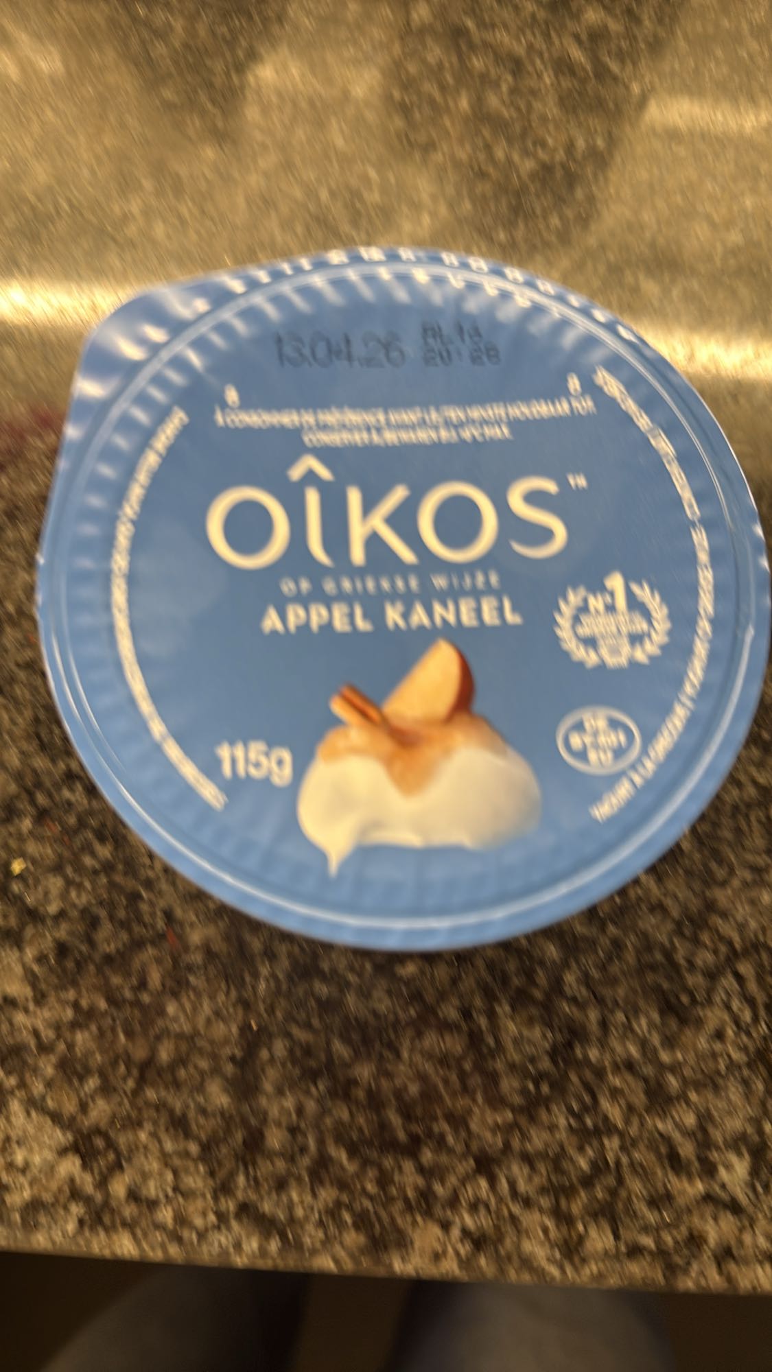 Oikos appel kaneel yoghurt