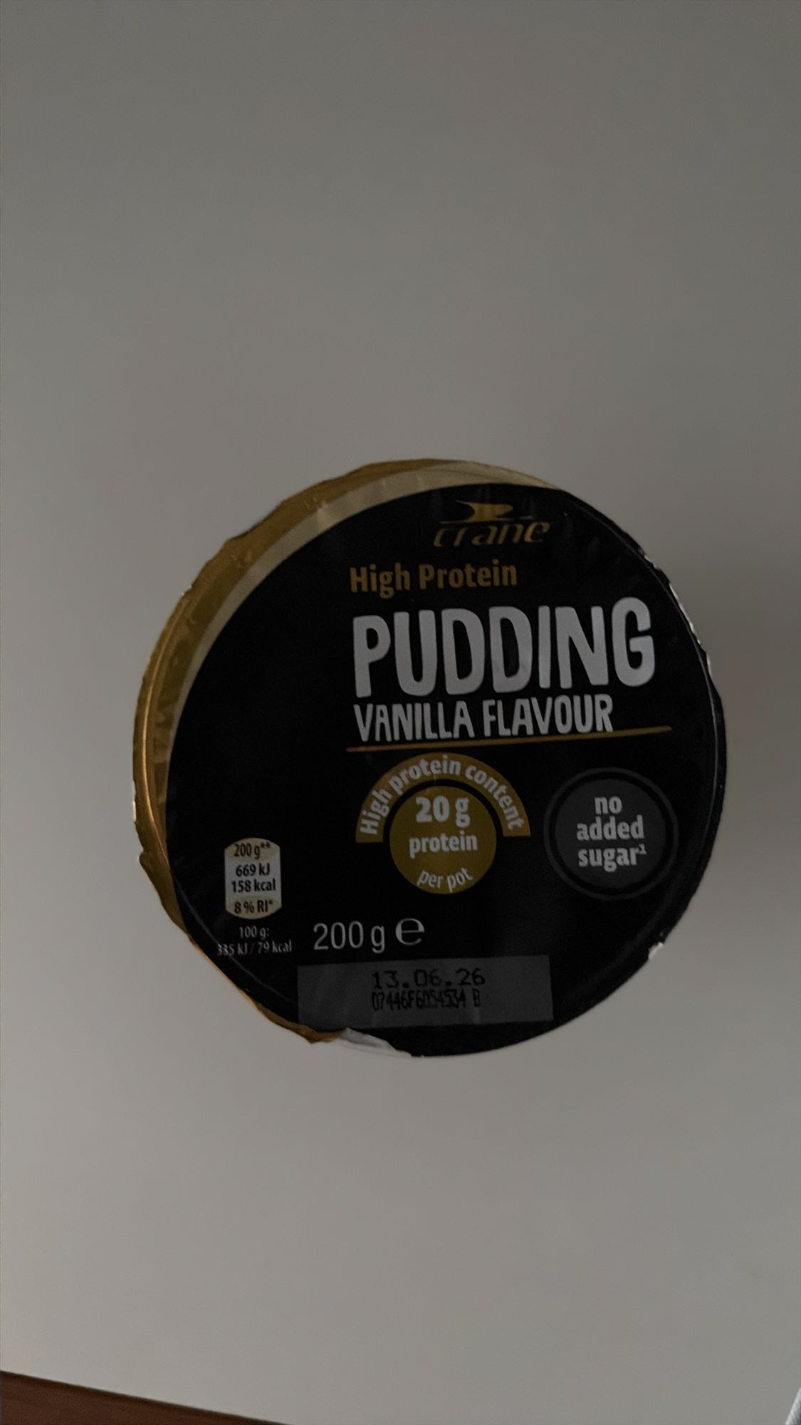 Vanille Proteinpudding