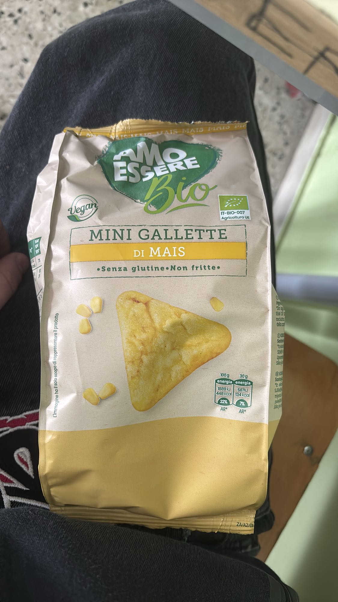 Mini gallette di mais