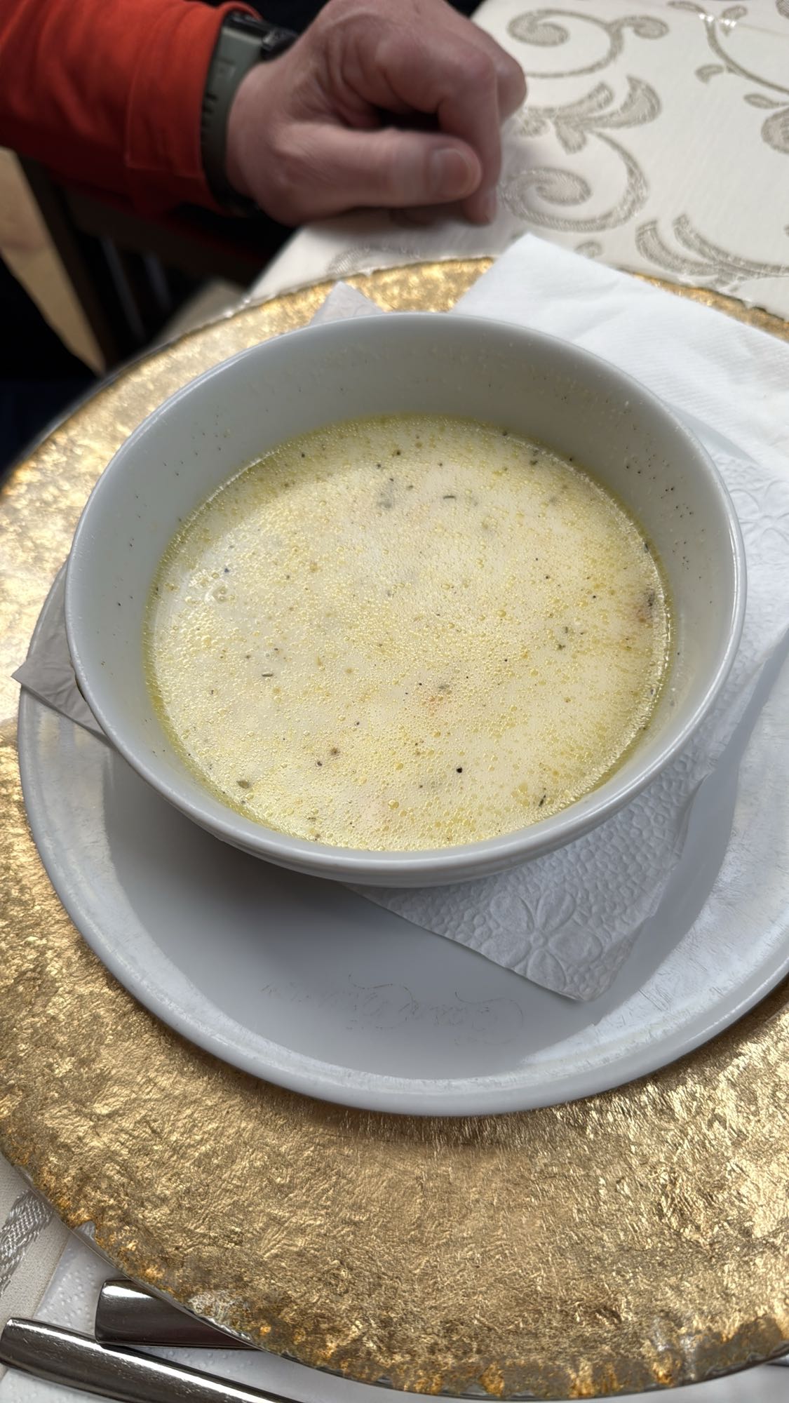 creamy chicken soup
