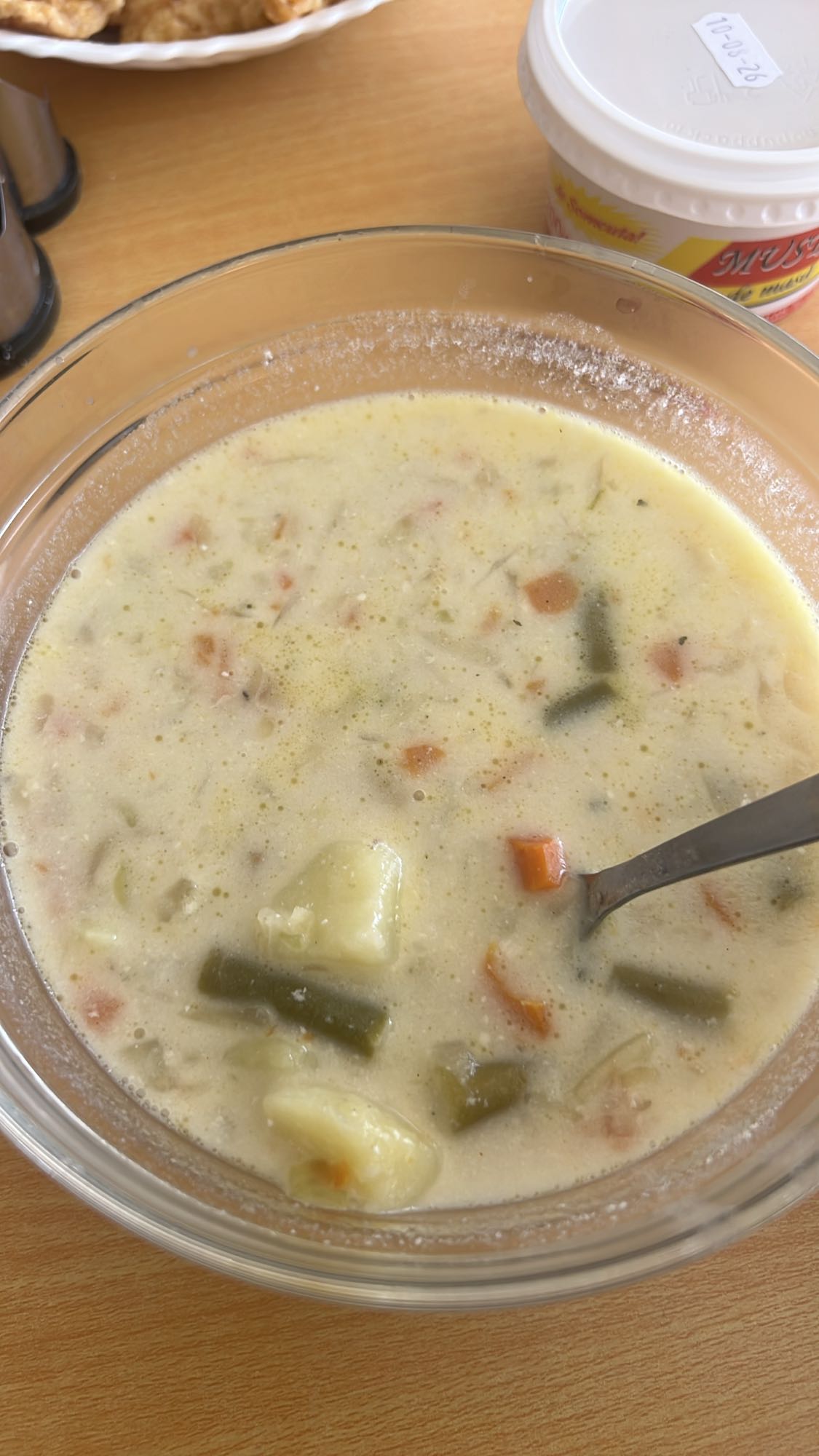 Supă de legume cu smântână
