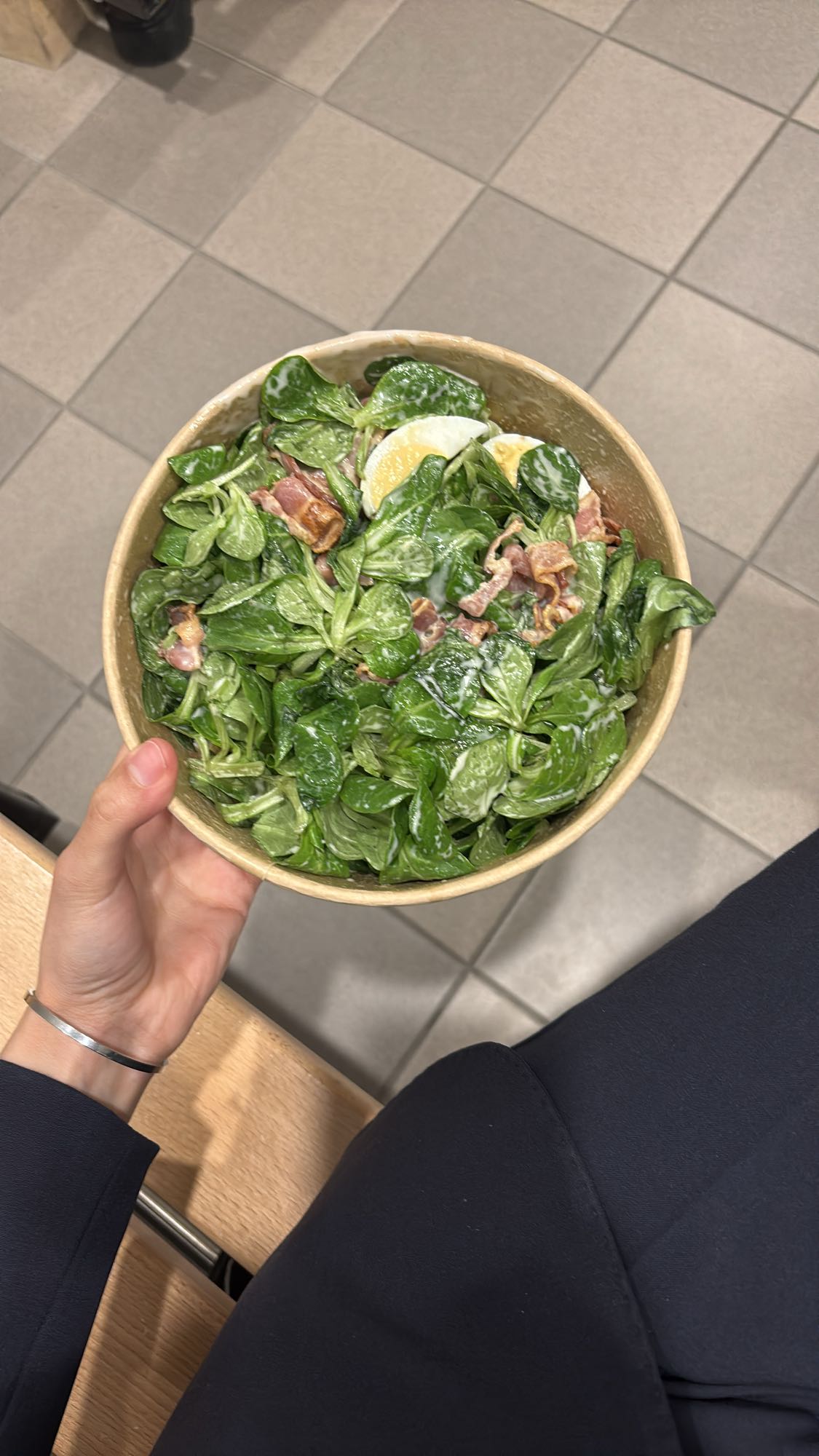 Speck-Zitrone Feldsalat