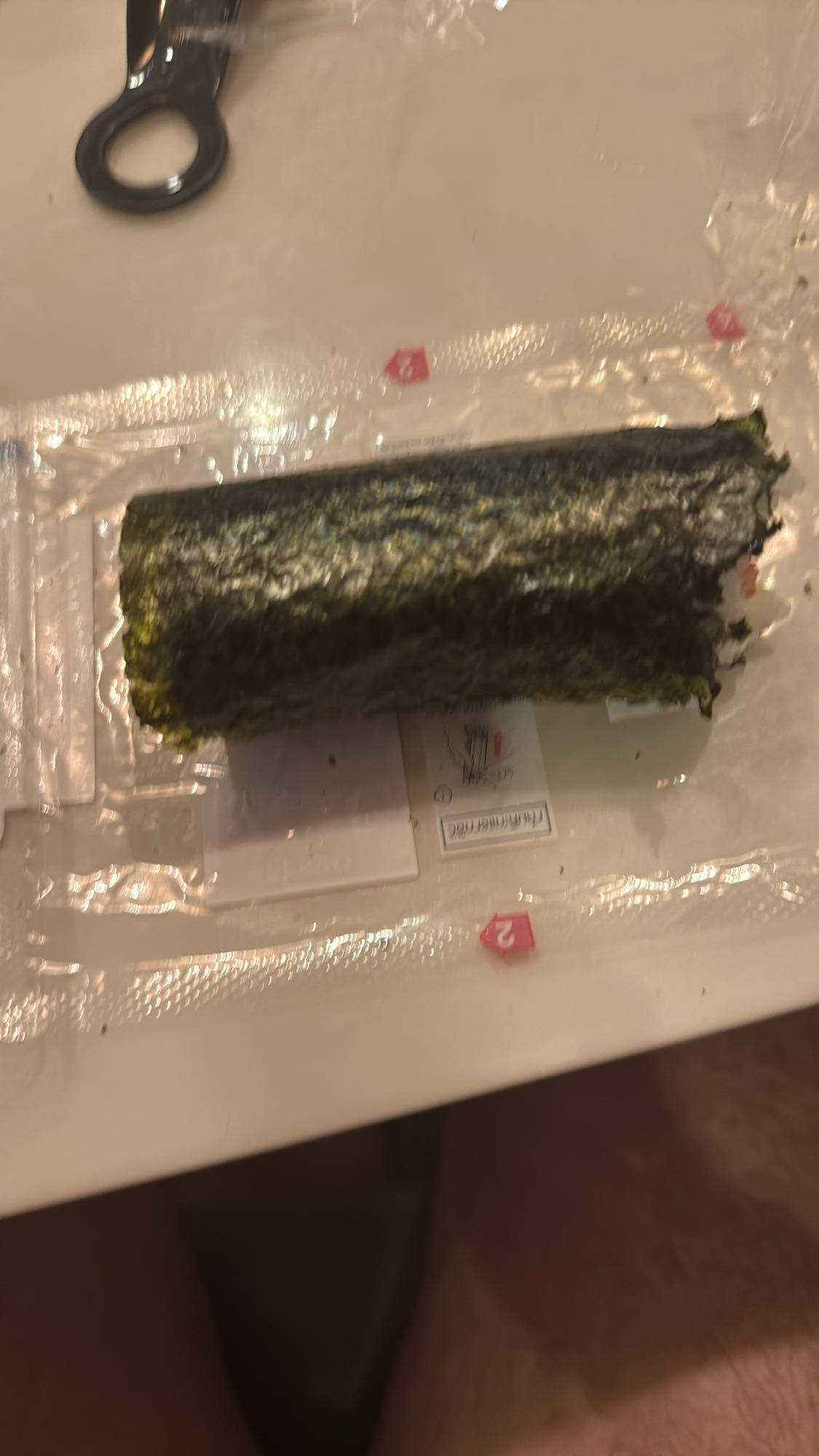 ролл с рисом и нори