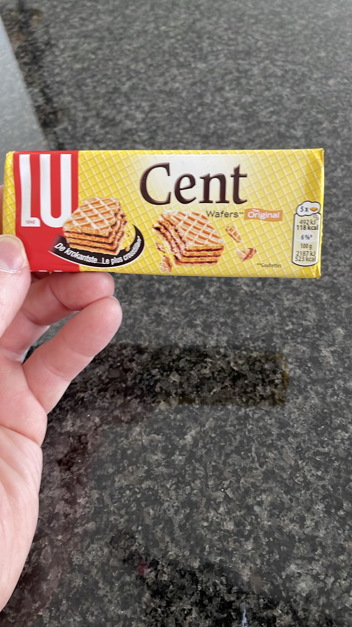 Wafelkoekje LU Cent