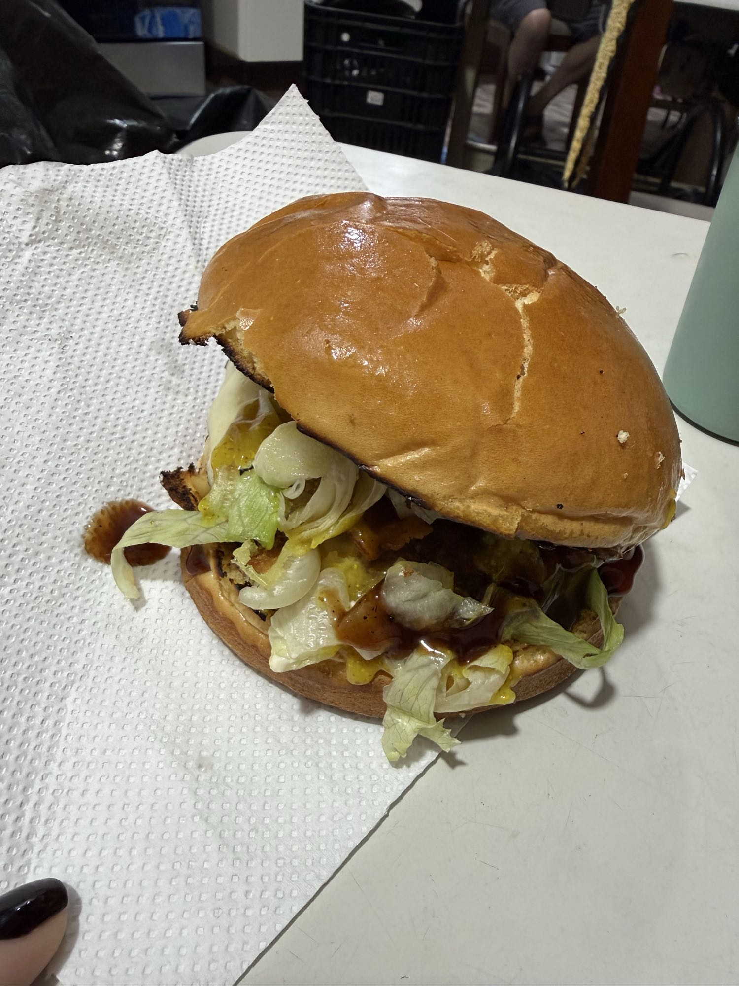 Hambúrguer clássico
