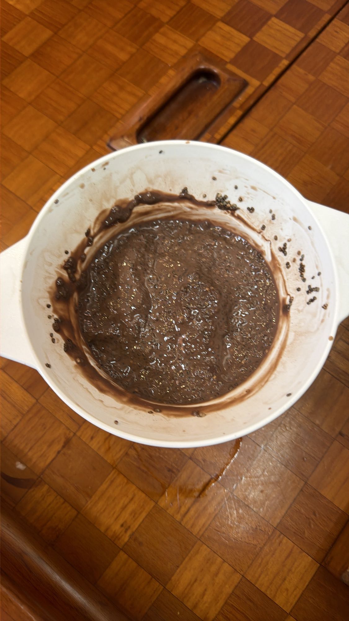 Chocolate chia pudding