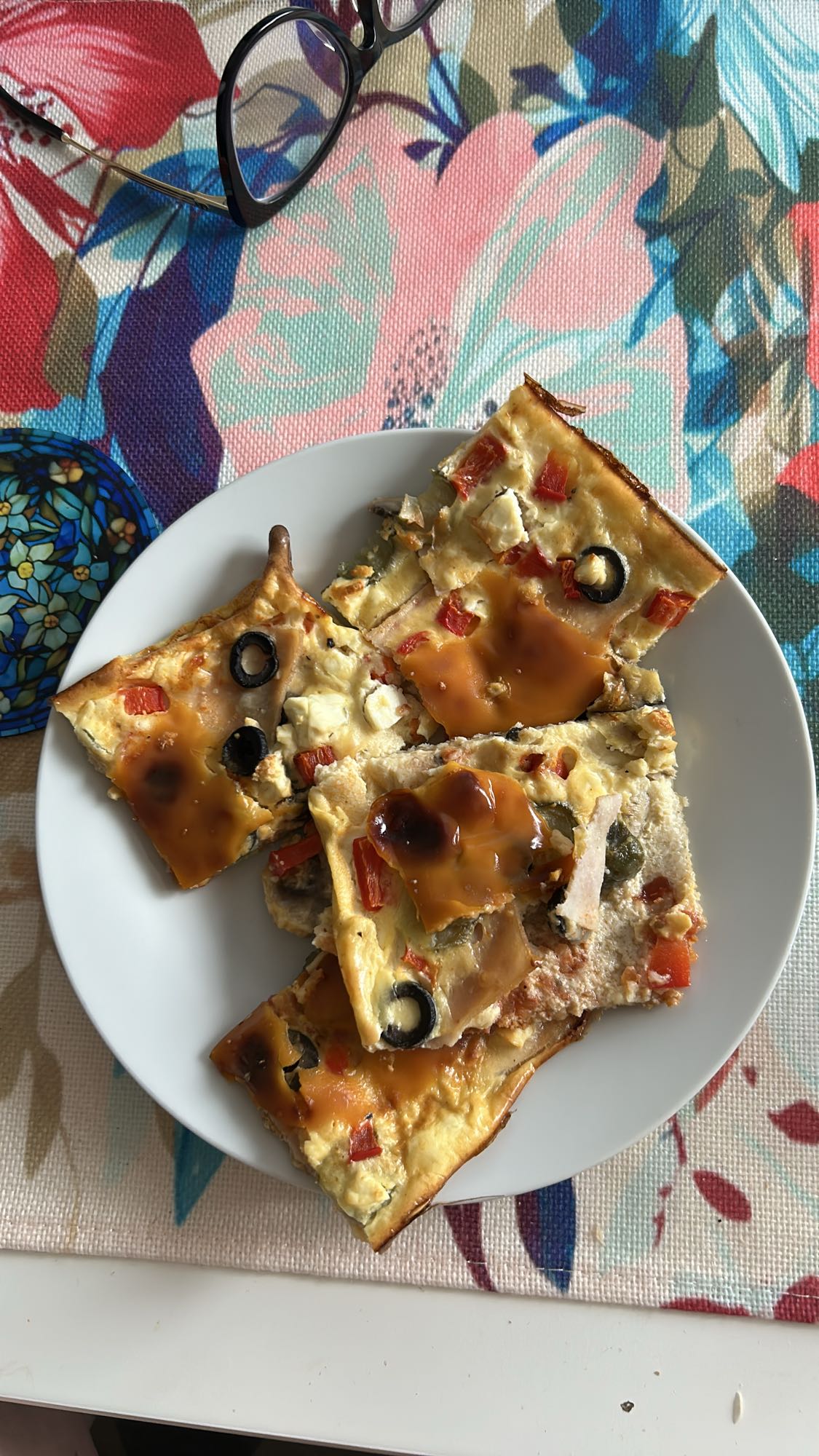 Овощная пицца с сыром