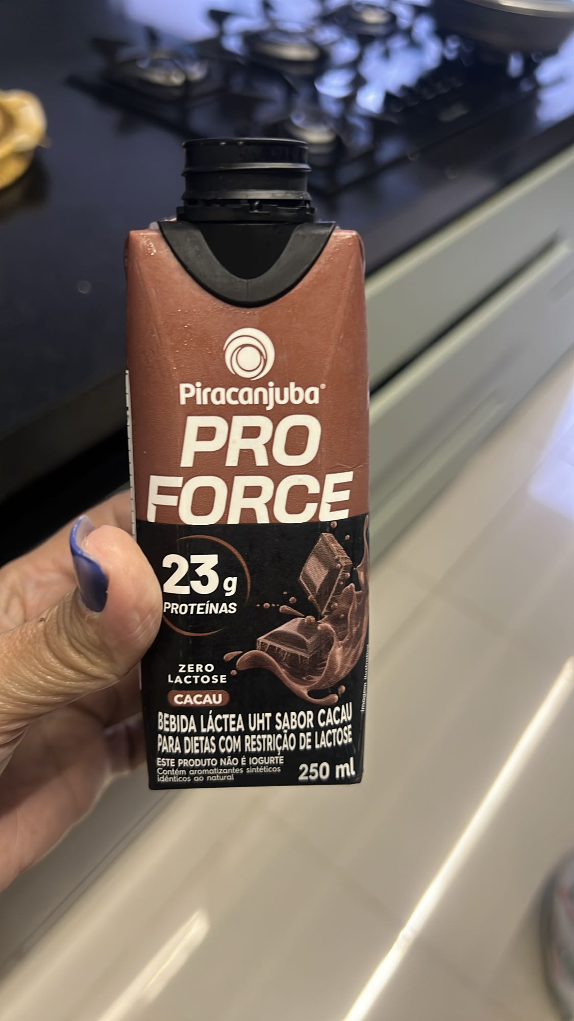 Bebida proteica cacau