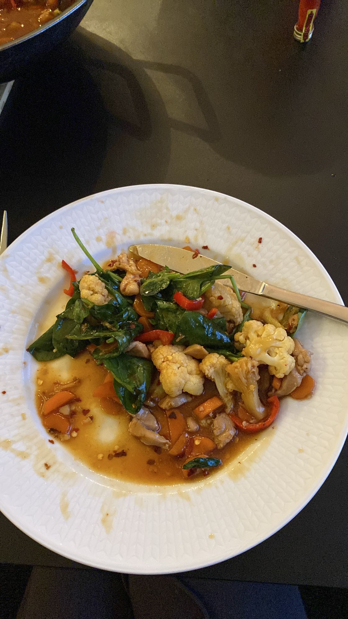 Kycklingwok med grönsaker