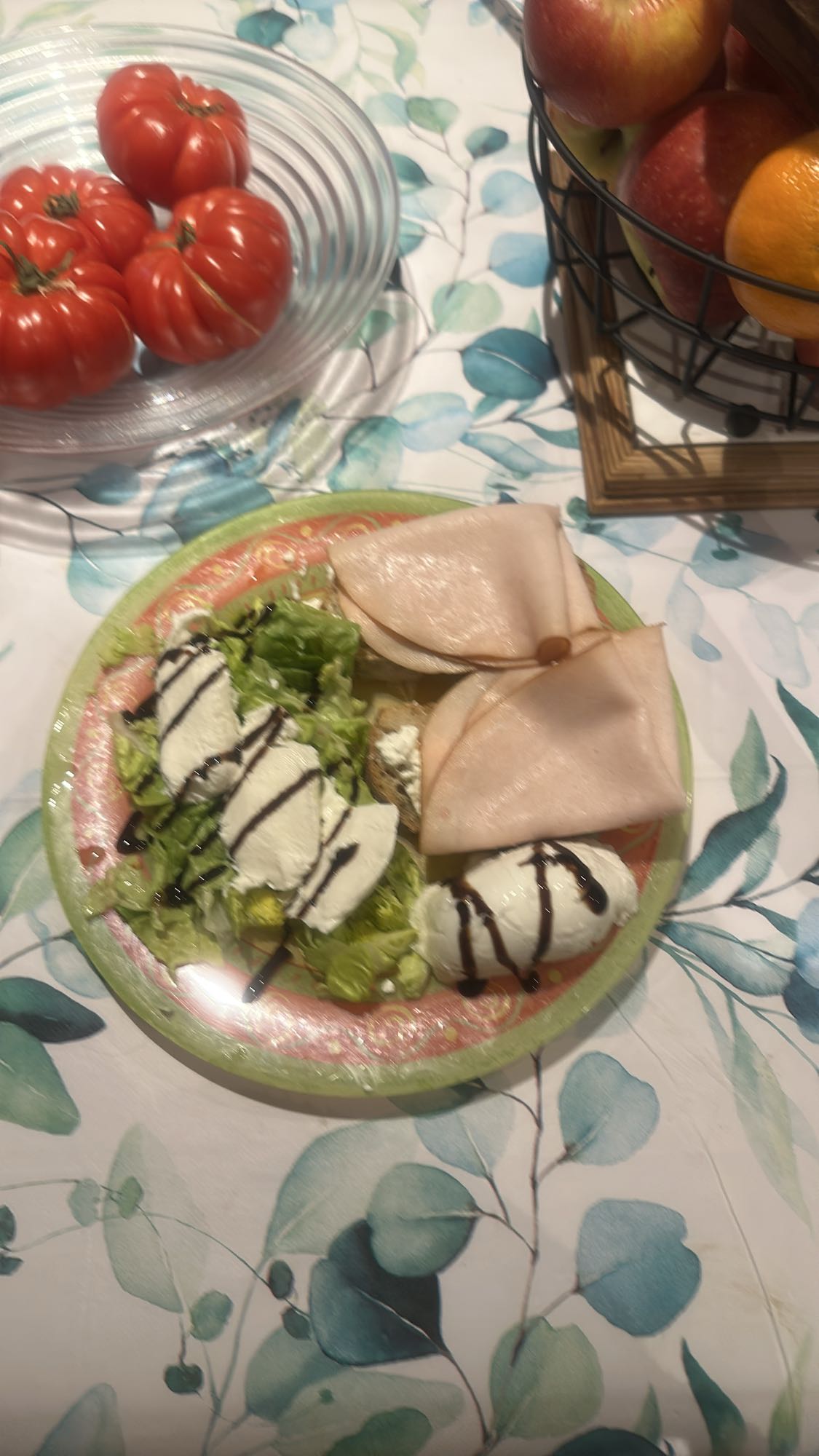 Salade dinde et mozzarella