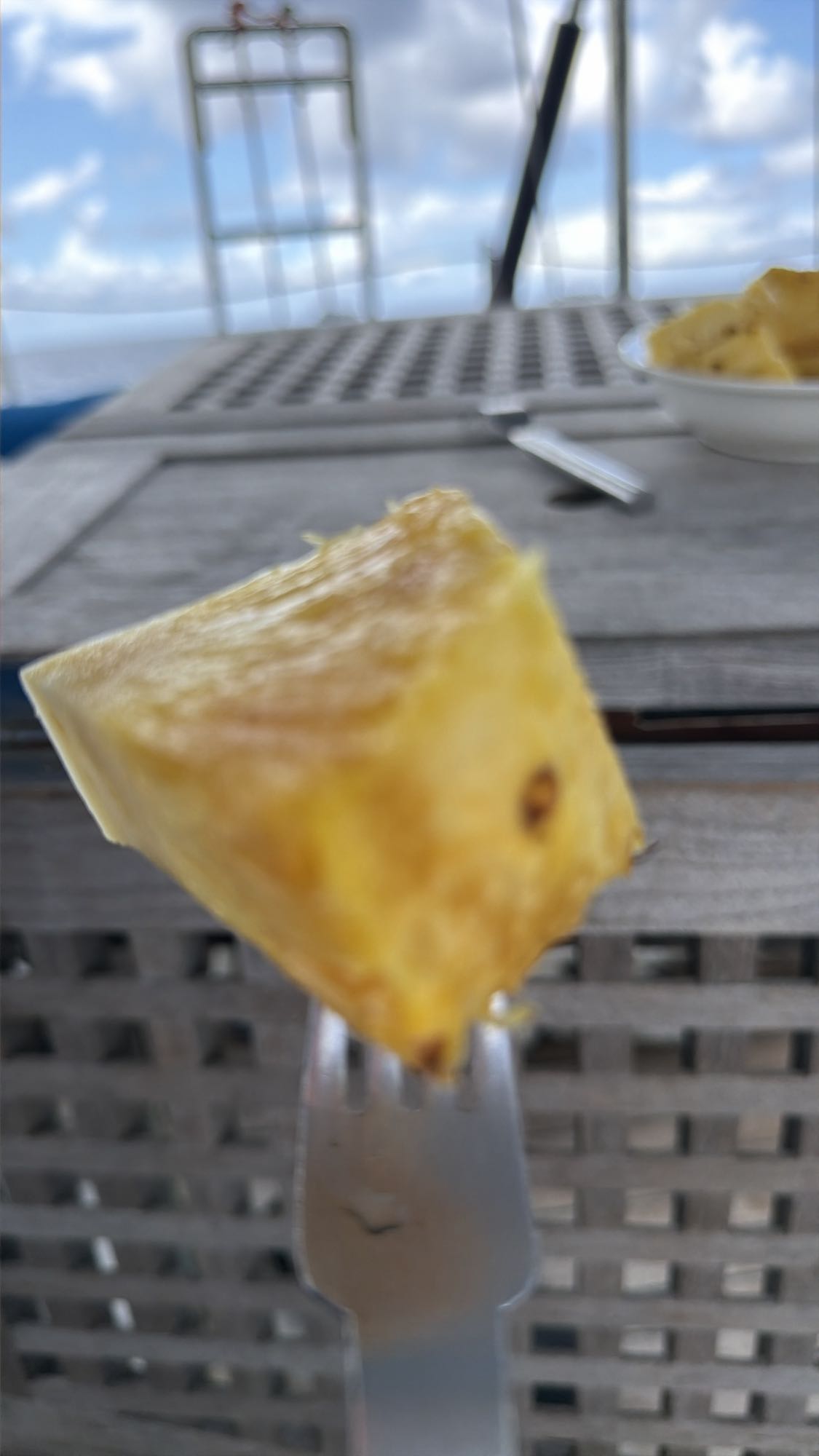 Fresh Pineapple Snack