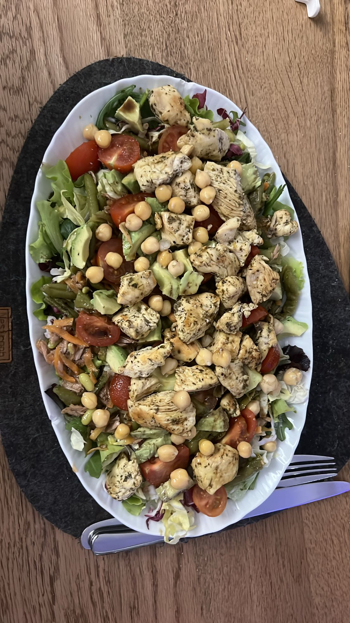 Chicken Chickpea Salad
