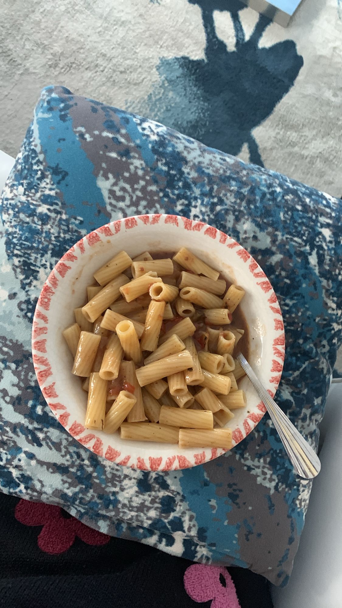 Pâtes à la sauce tomate