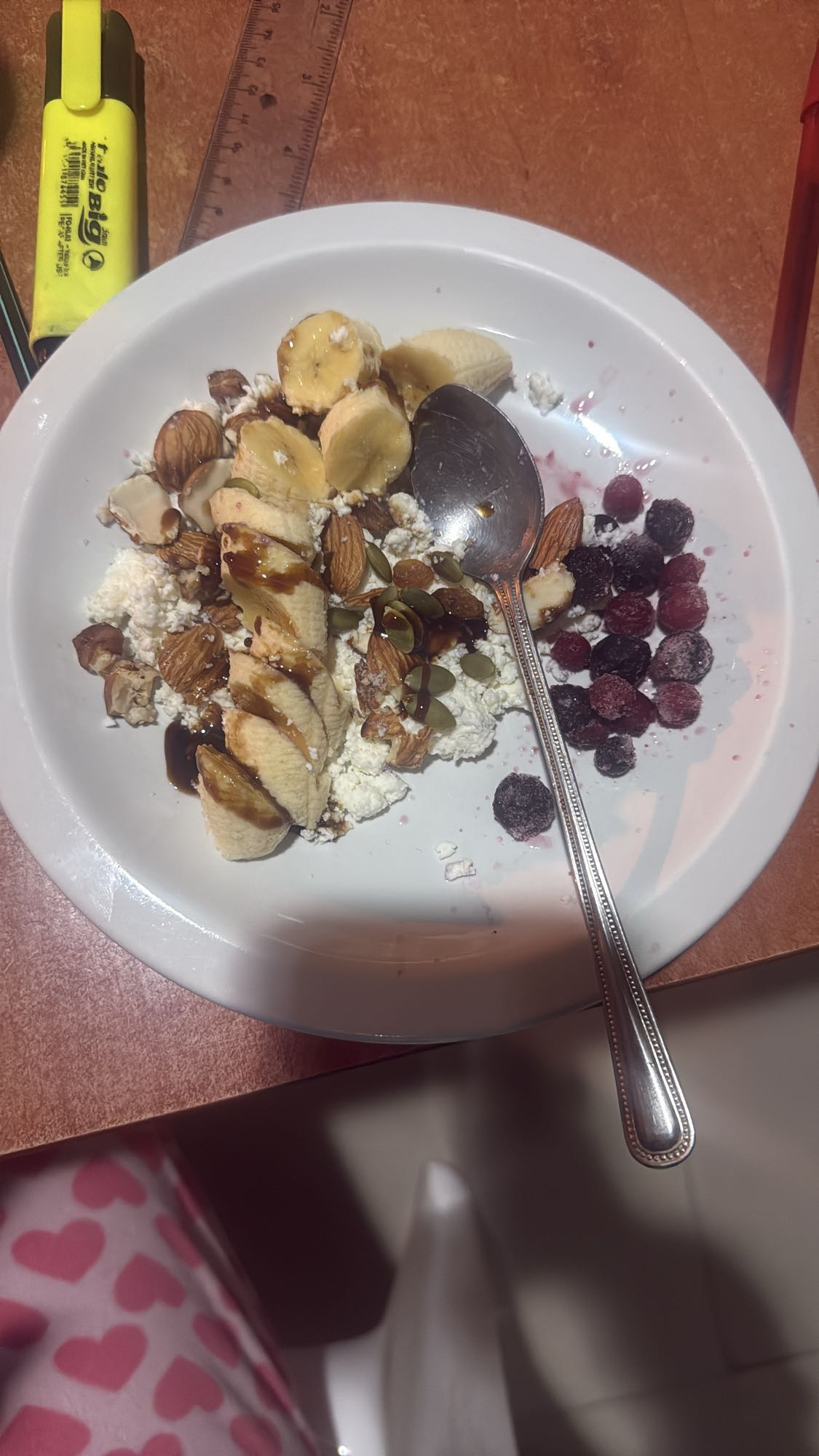 Cottage Cheese Fruit Bowl