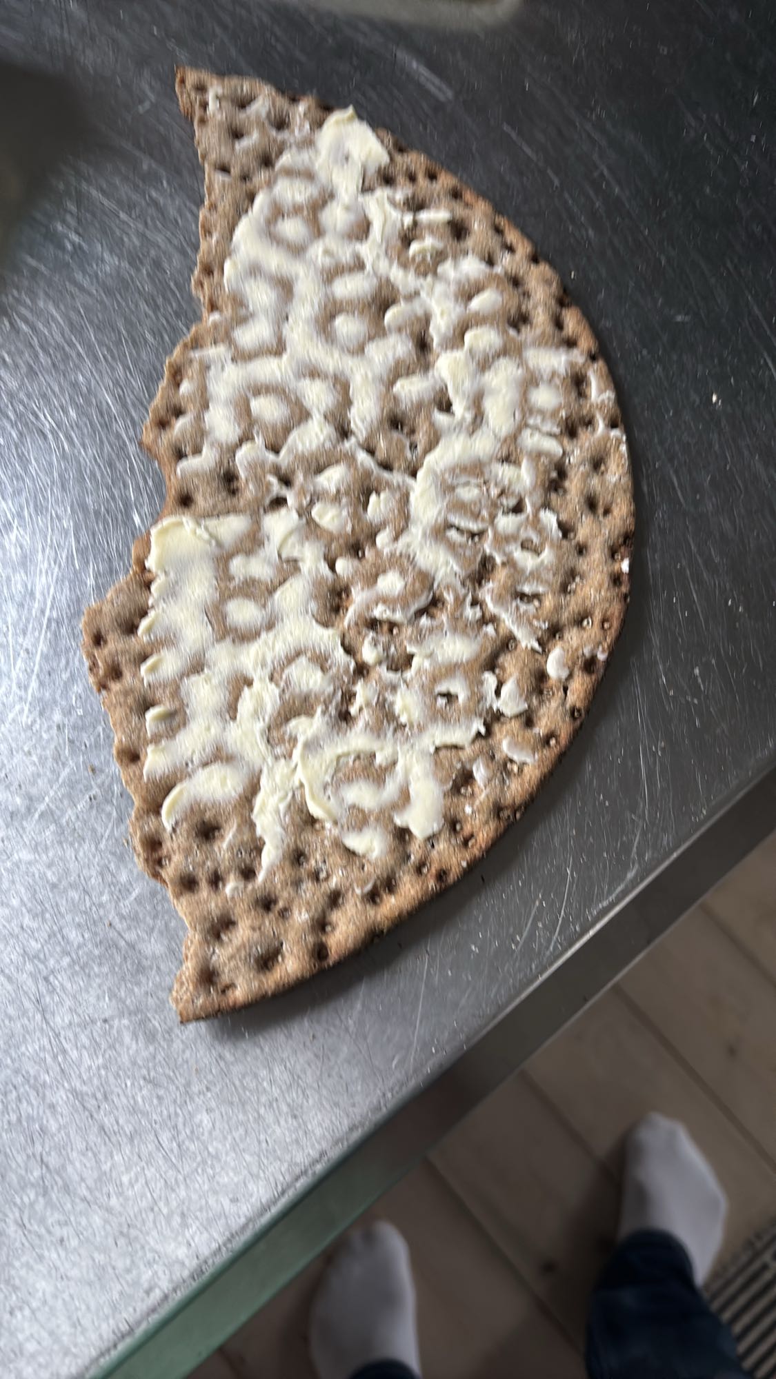 Knäckebröd med smör