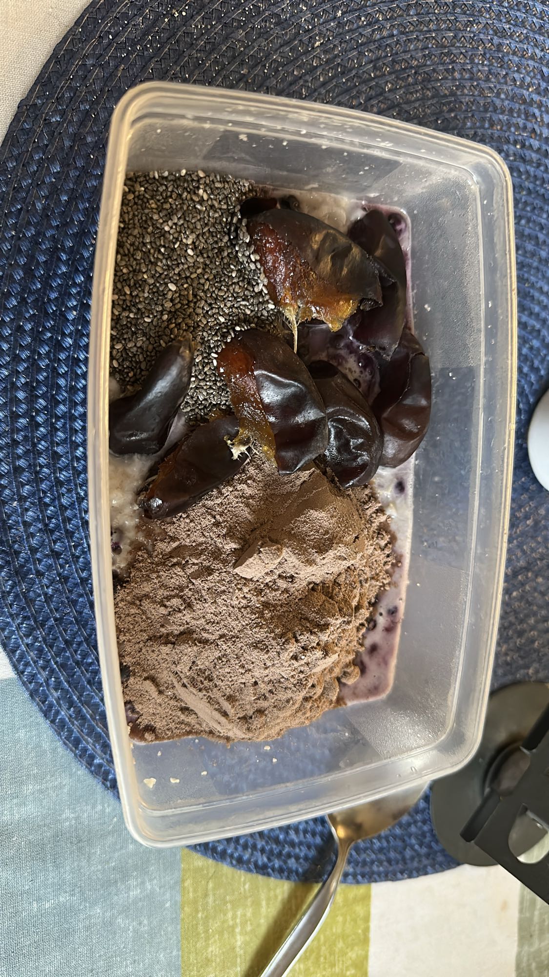 Proteinfrukost med dadlar