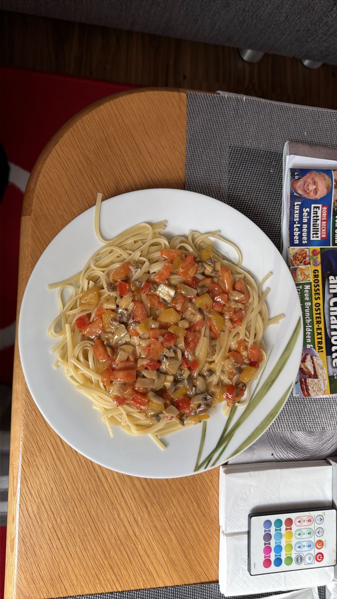 Gemüse-Pasta