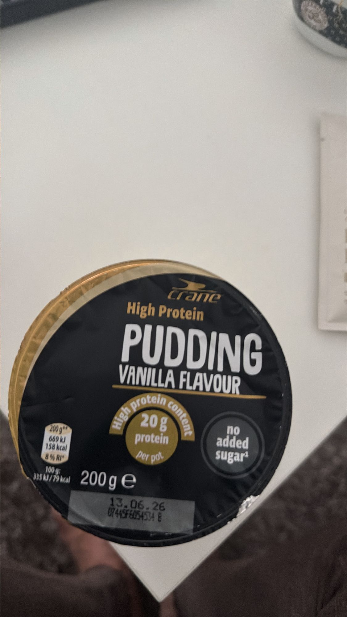 Vanille Proteinpudding