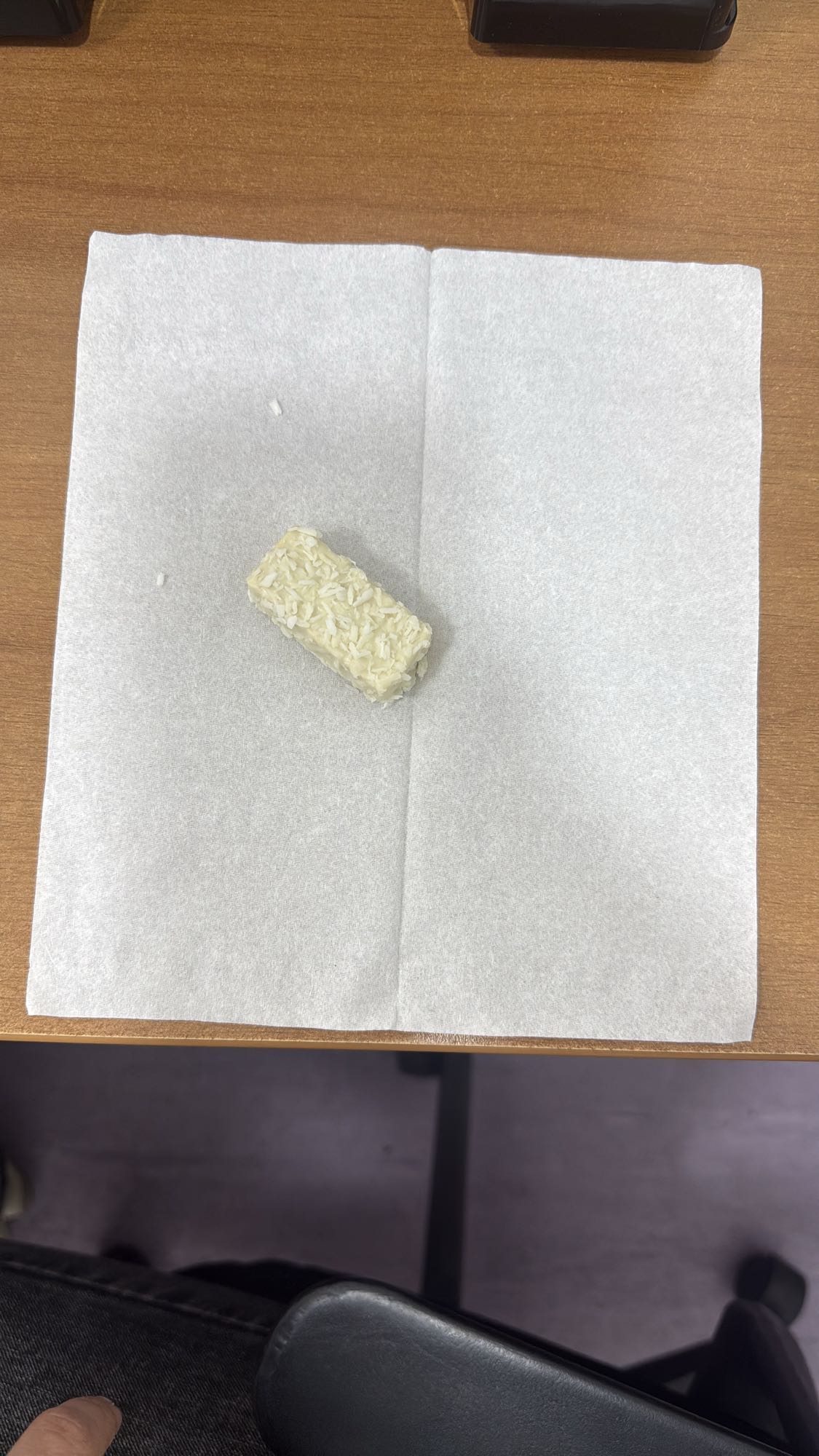 mini coconut candy bar