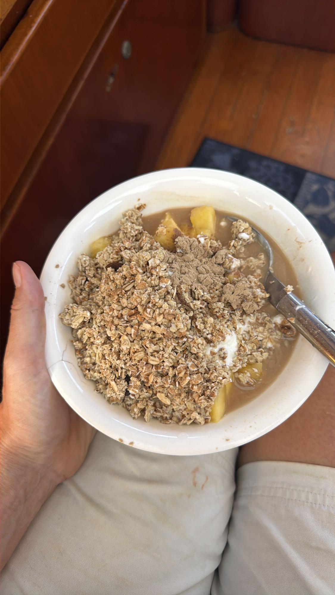 Granola Fruit Yogurt Bowl