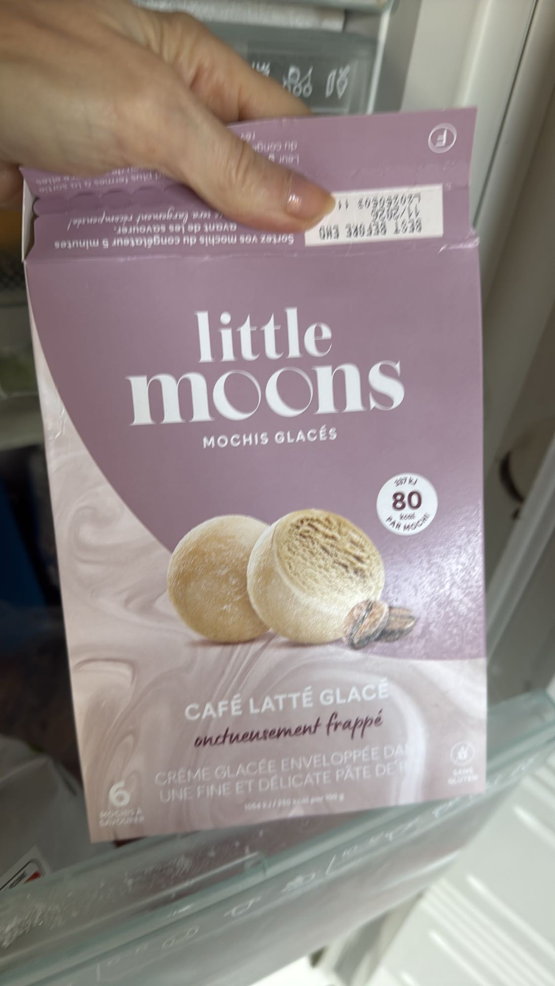 café latté mochi ijs