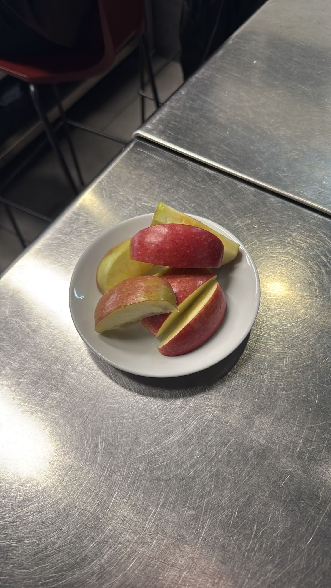 Sliced Apple Plate