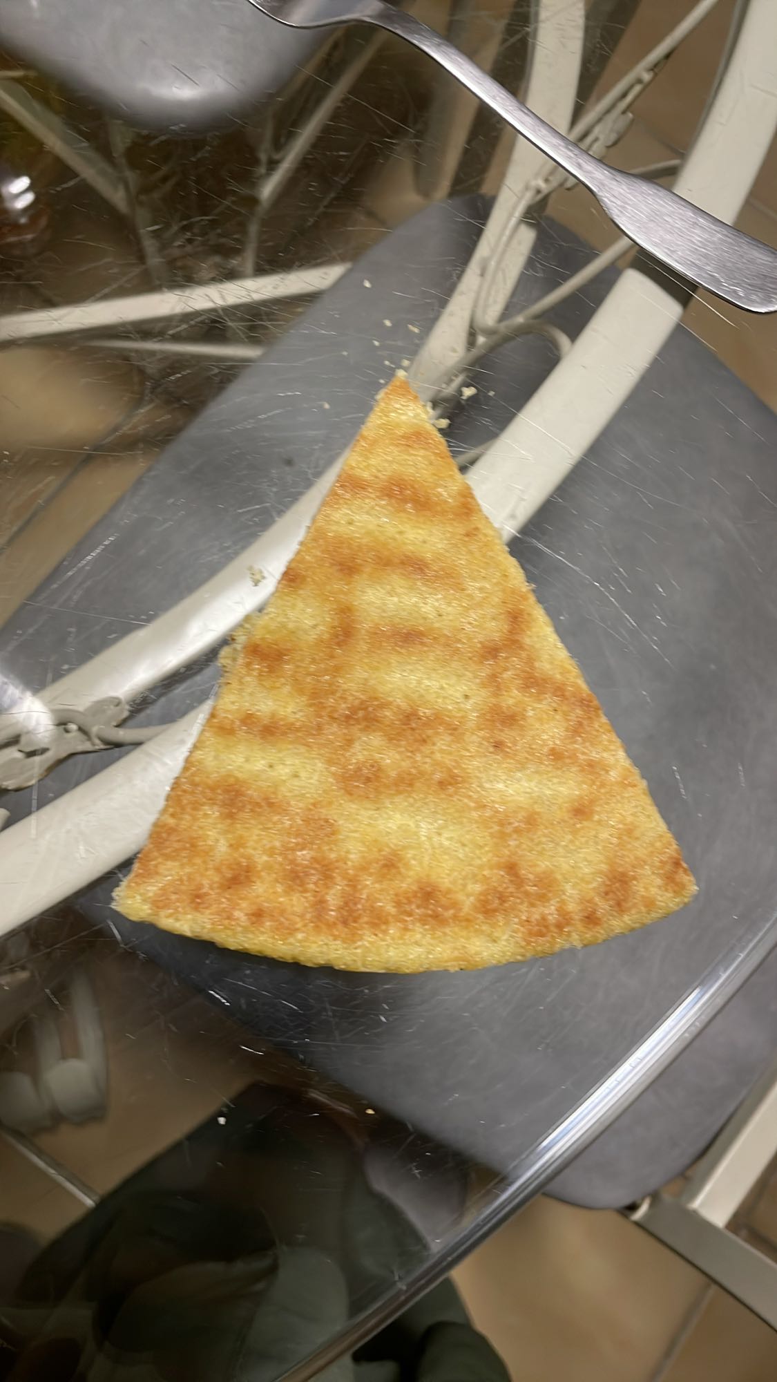 Tranche de pizza fromage