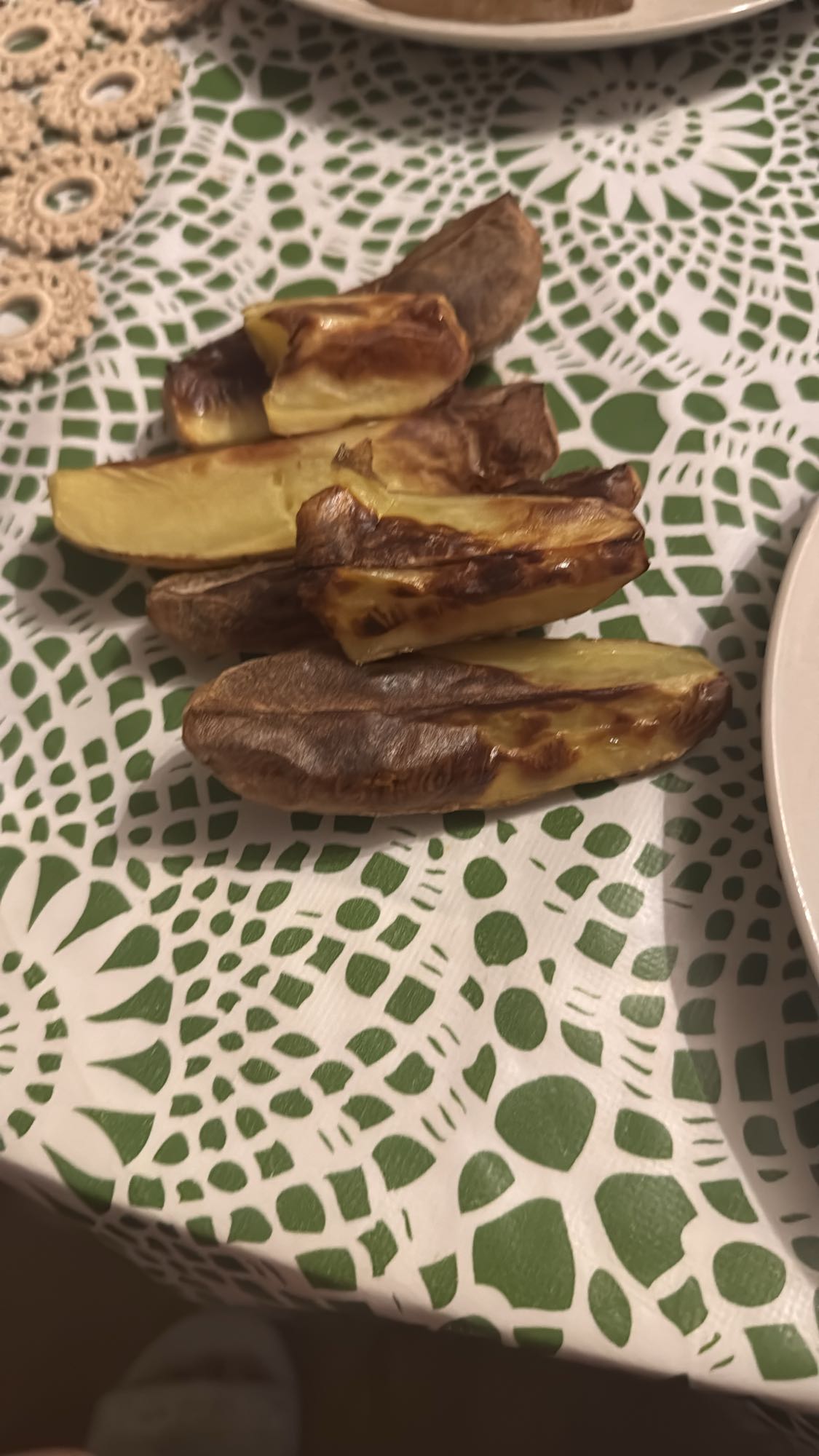Ugnsbakade potatisklyftor