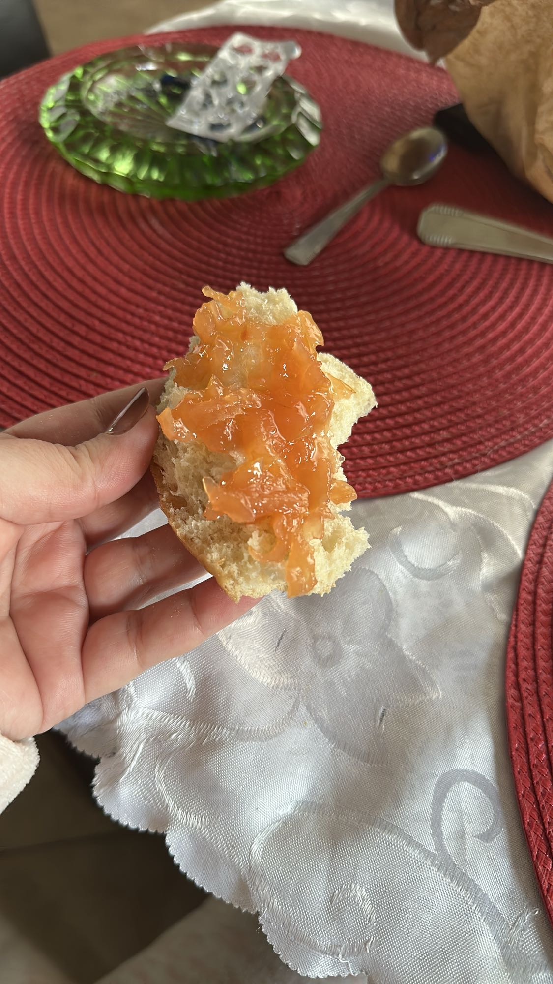 Pâine cu dulceață