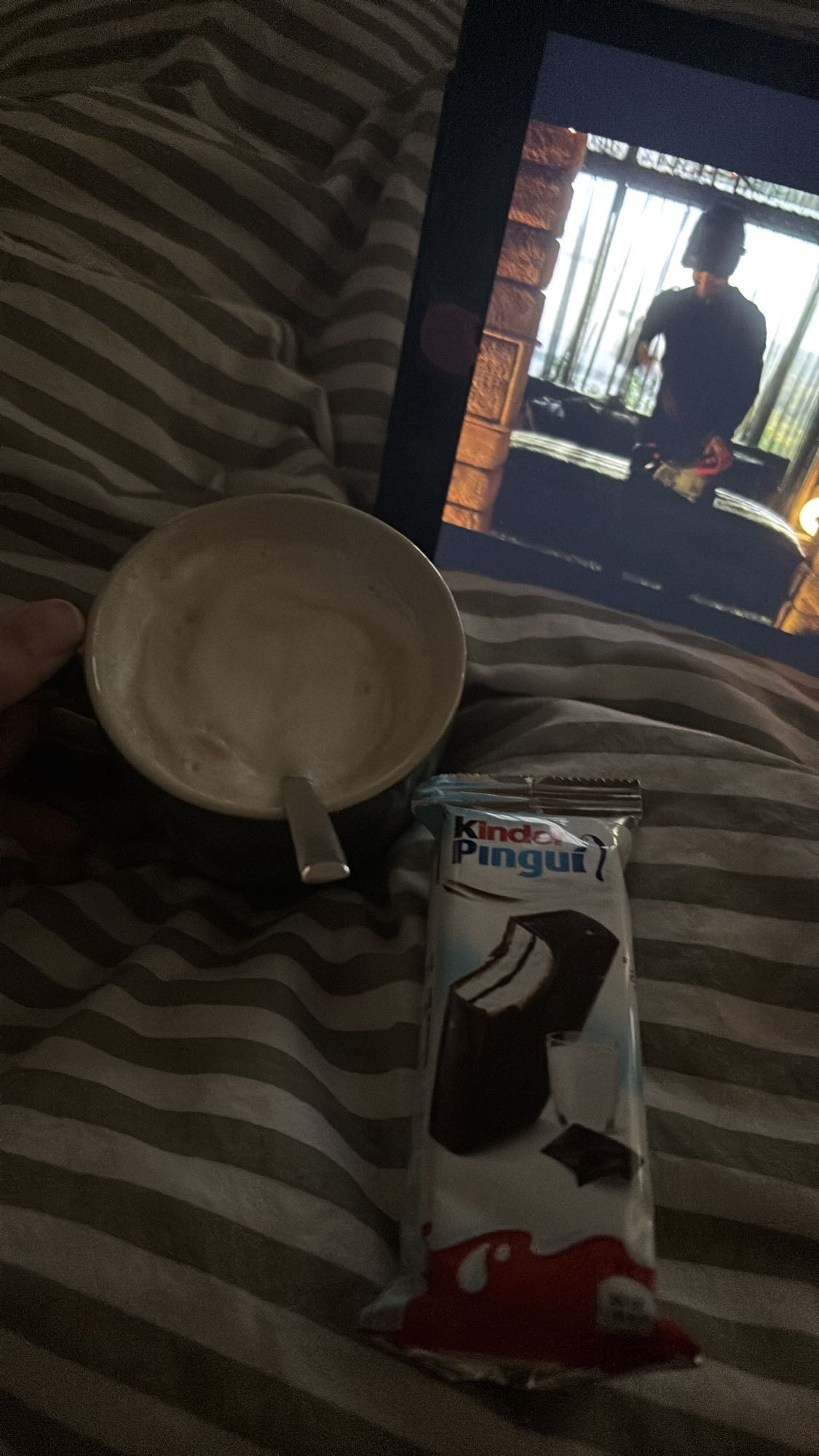 Kaffee und Kinder Pingui
