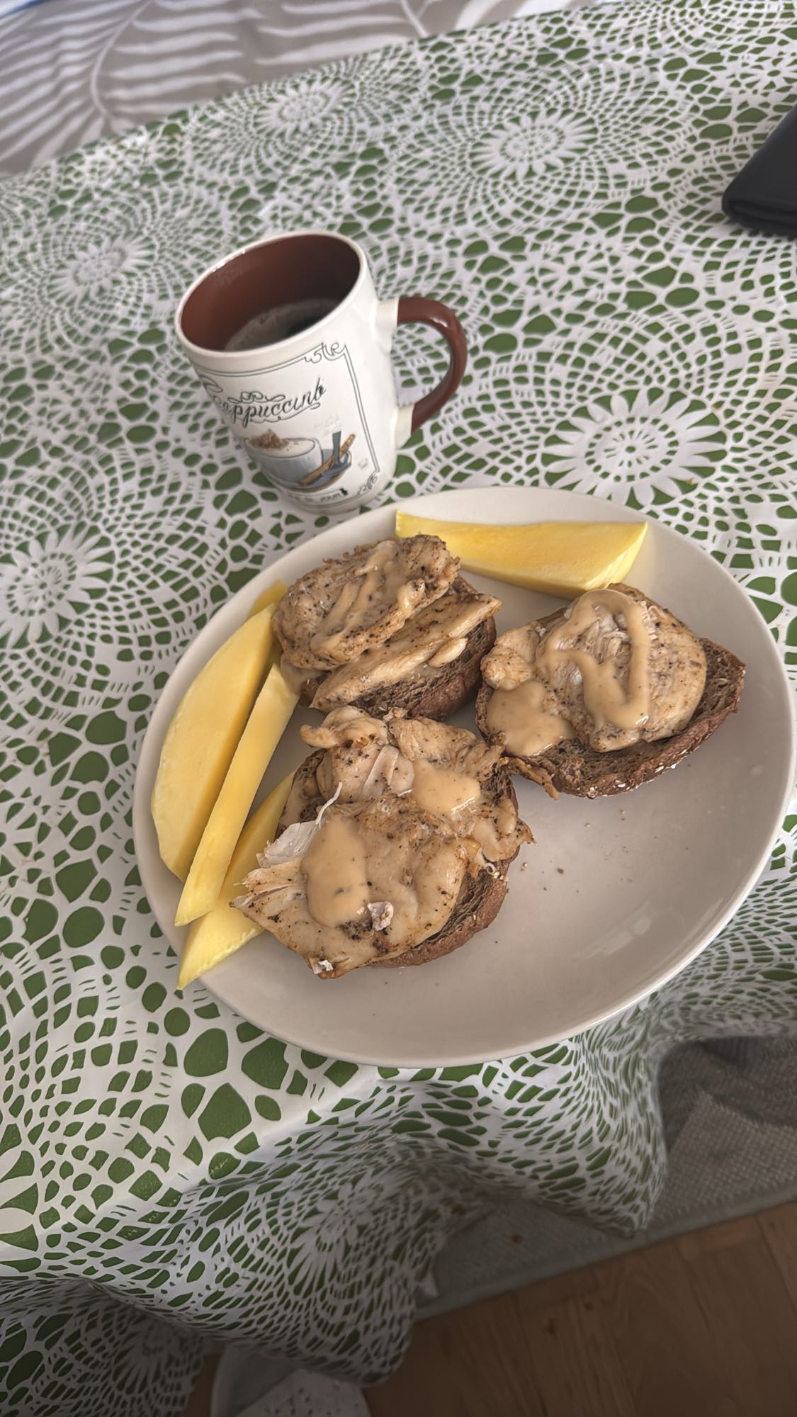 Kycklingmackor med mango