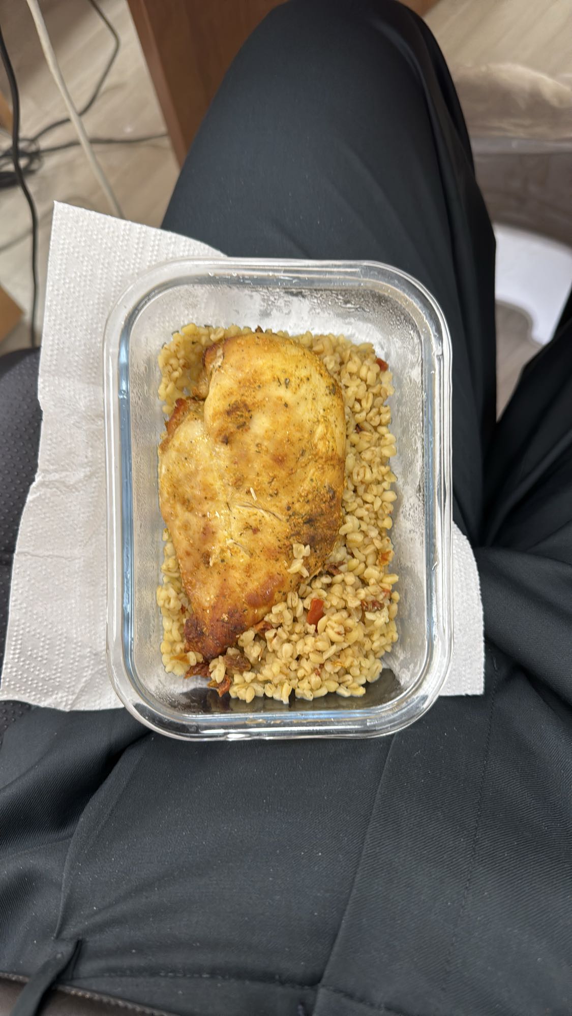 курица с булгуром