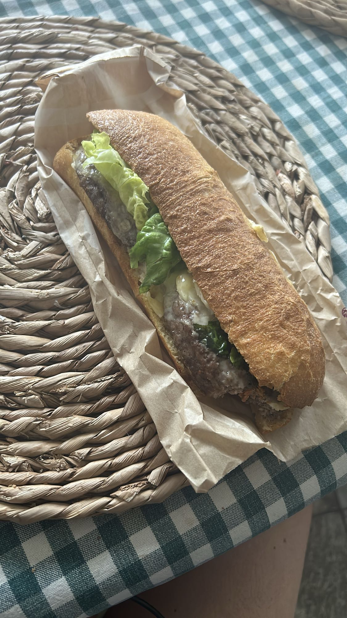 Beef sub sandwich