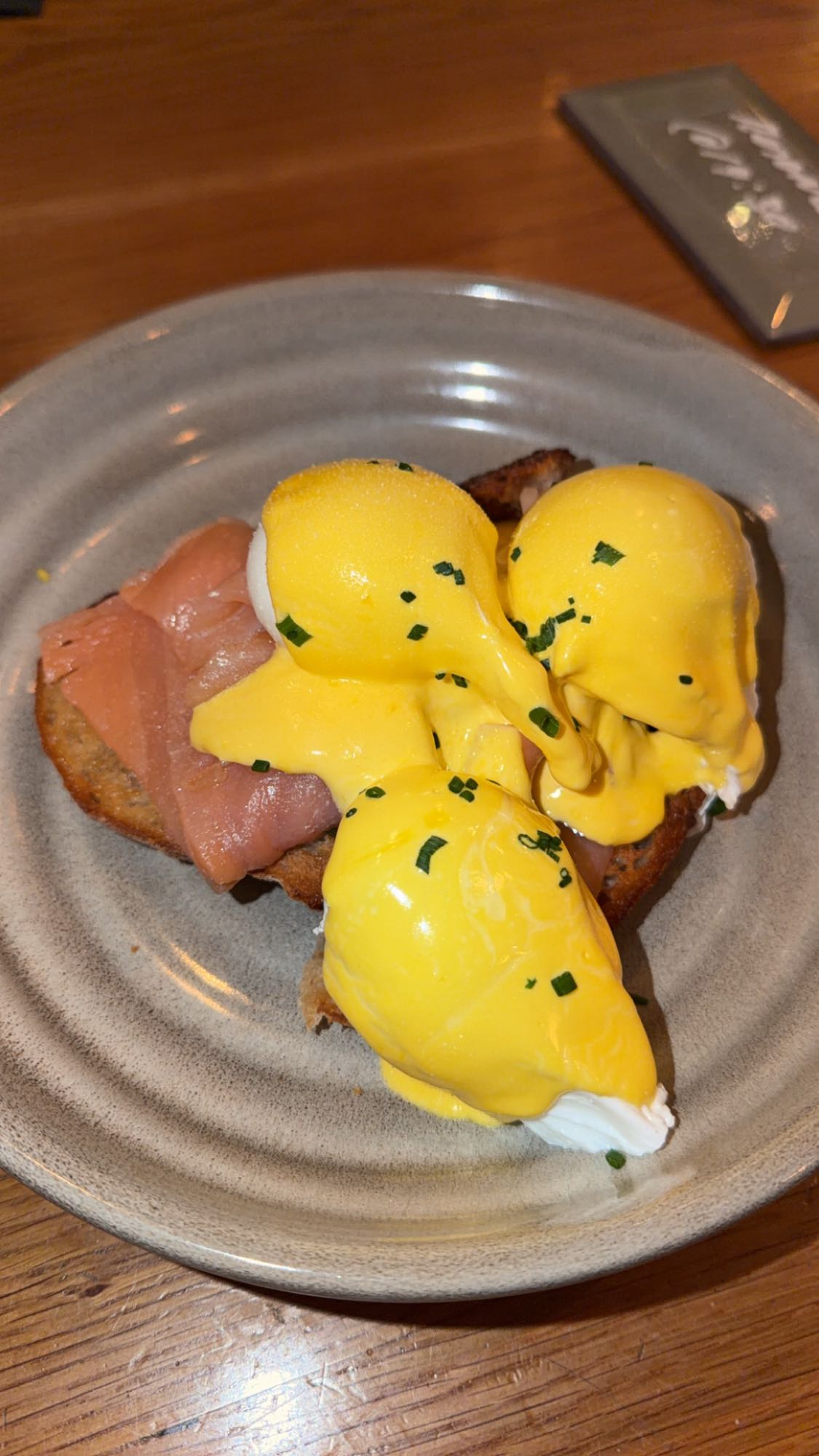 Eggs Benedict with Salmon