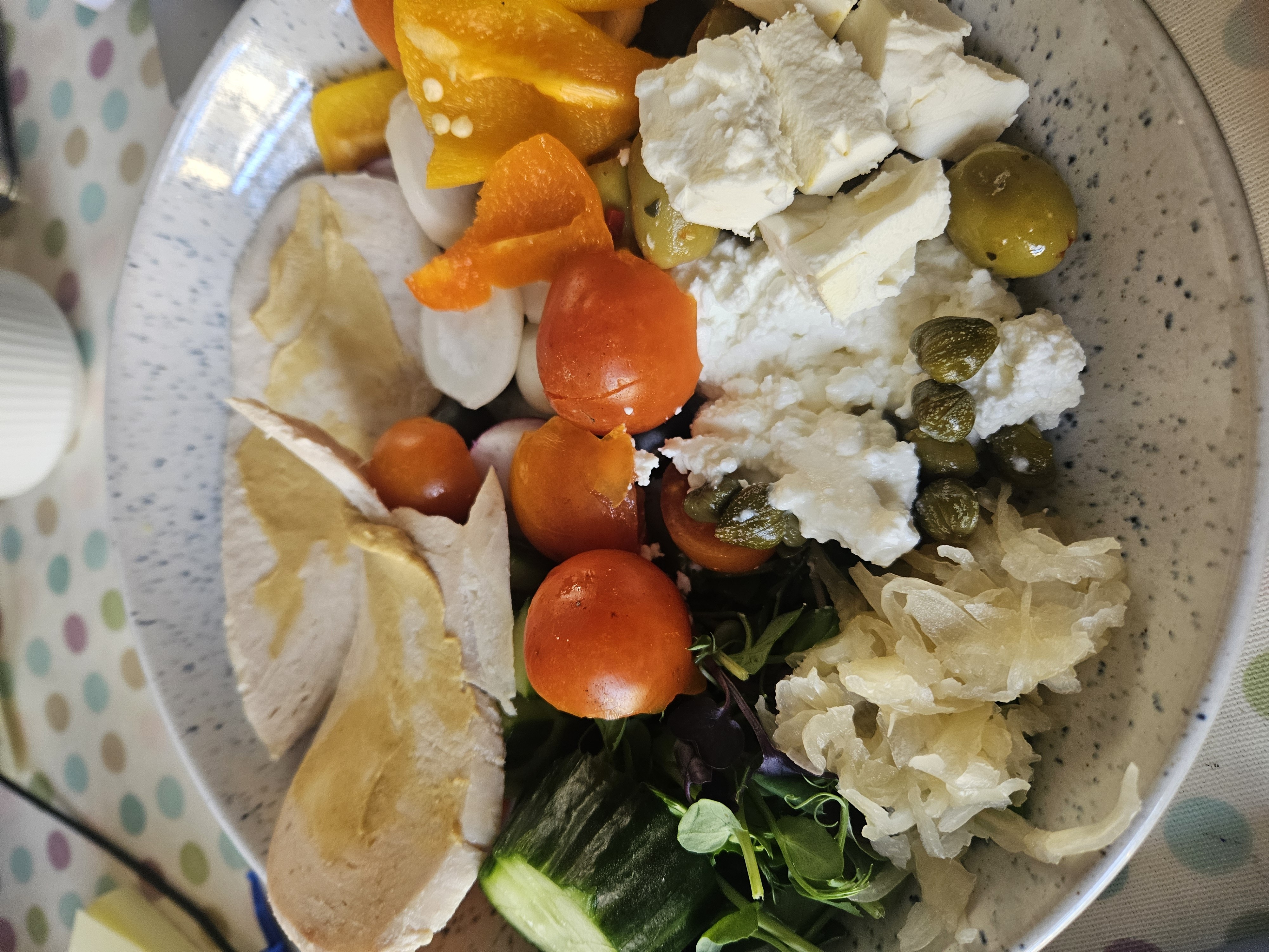 Mediterranean Salad Plate