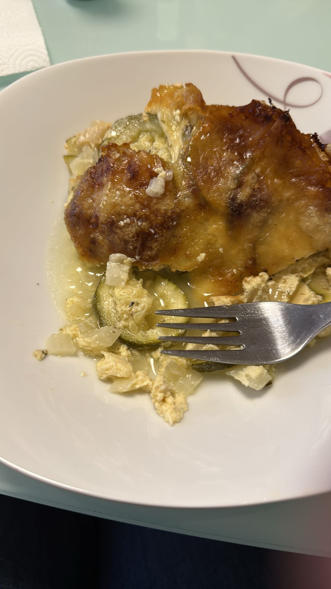 Gebakken kip met groenten