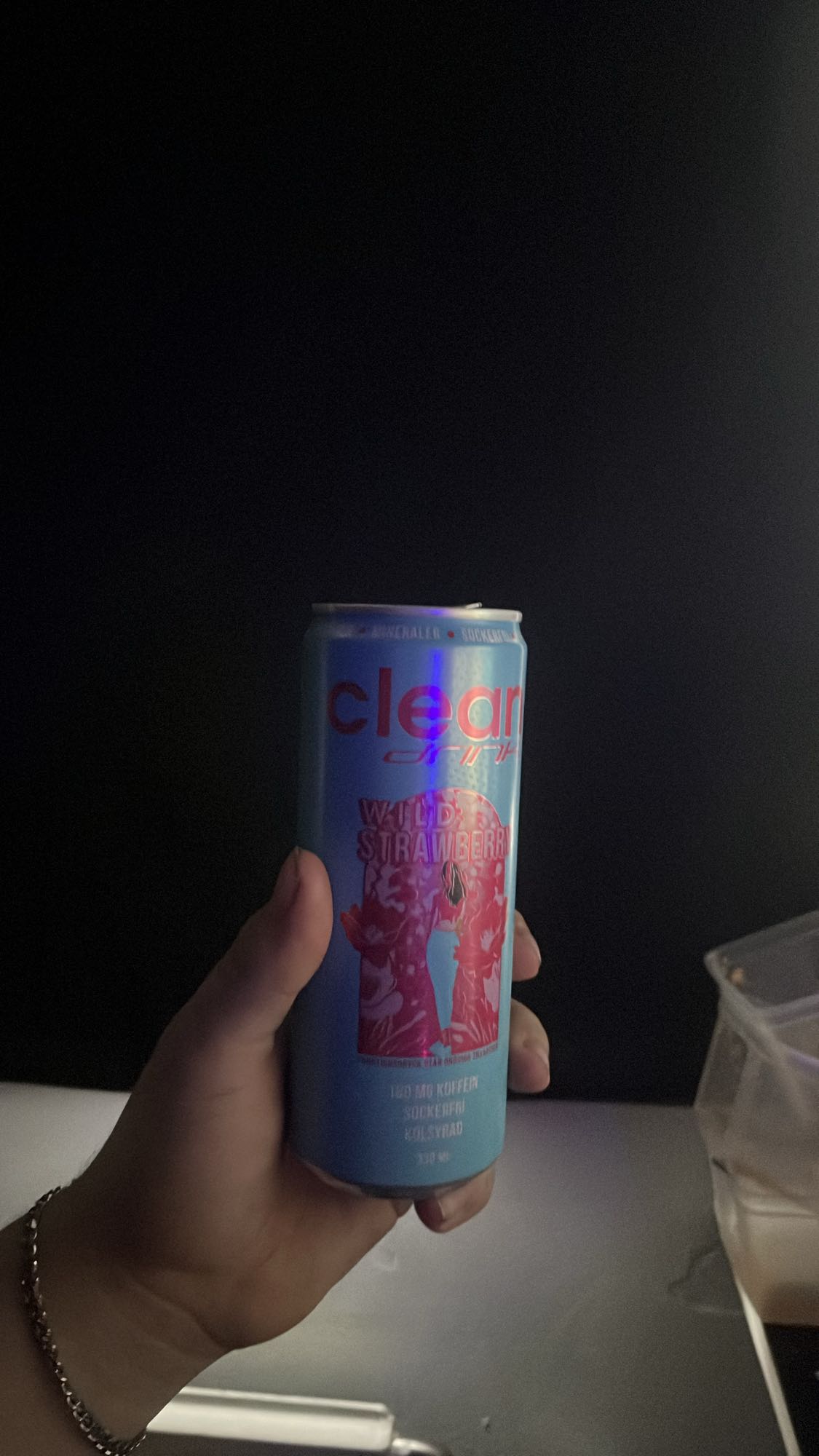 Clean drink jordgubb