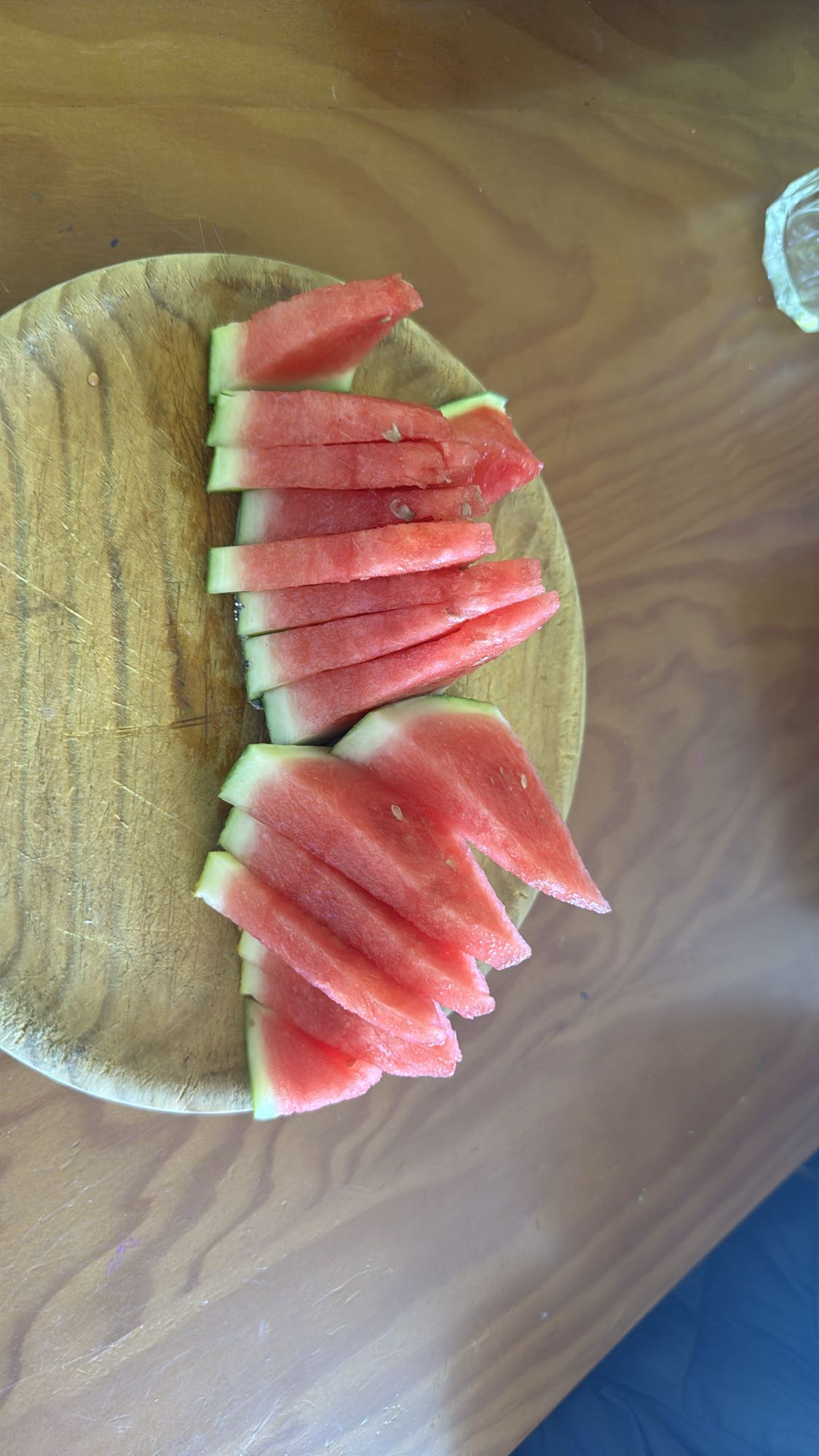 Sandía fresca en rebanadas