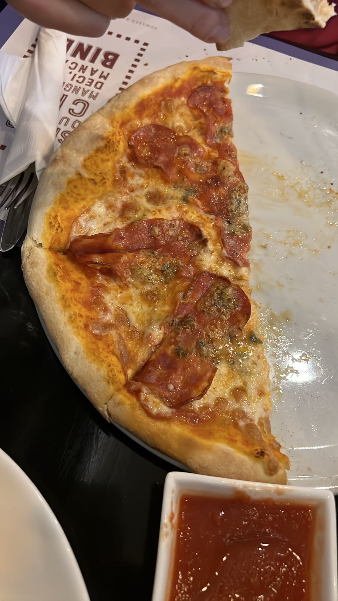 Pizza pepperoni