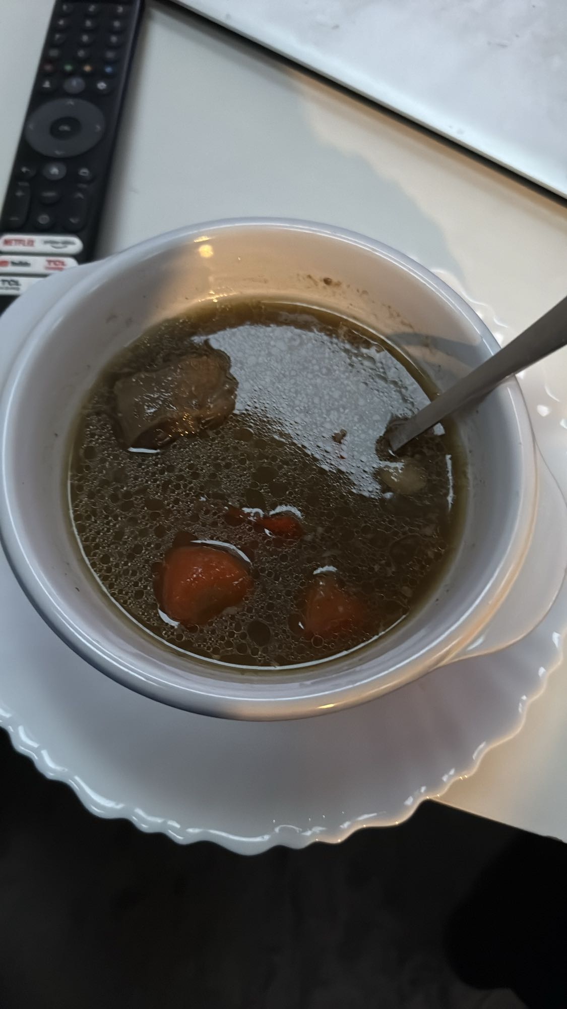 Oksekraft med grønnsaker