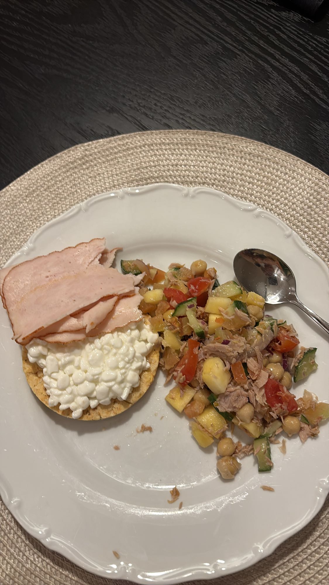 Knäckebröd med röra