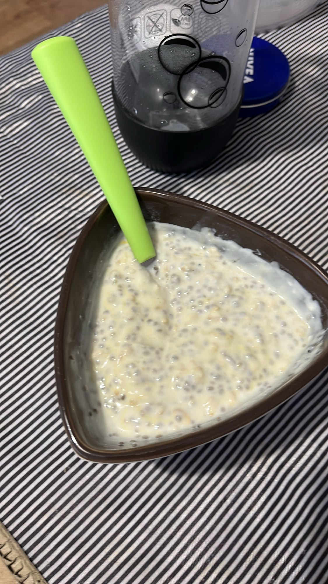 Чиа пудинг с мляко