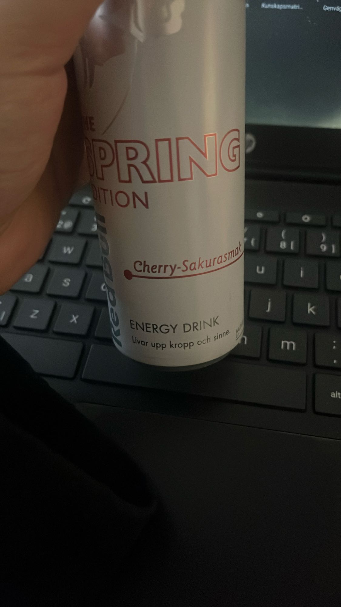 Energidryck körsbär