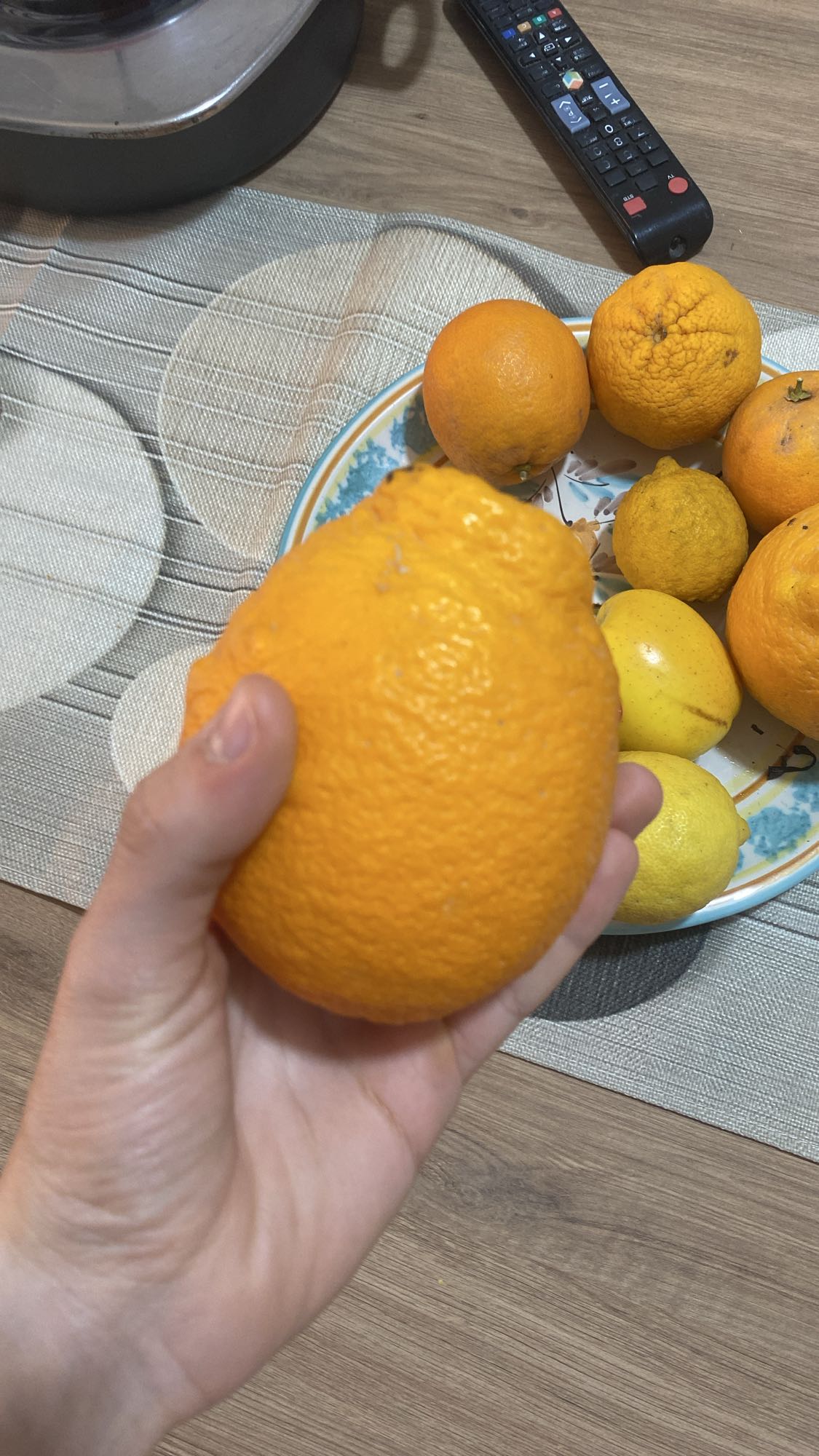 Portakal ve Limon Tabağı