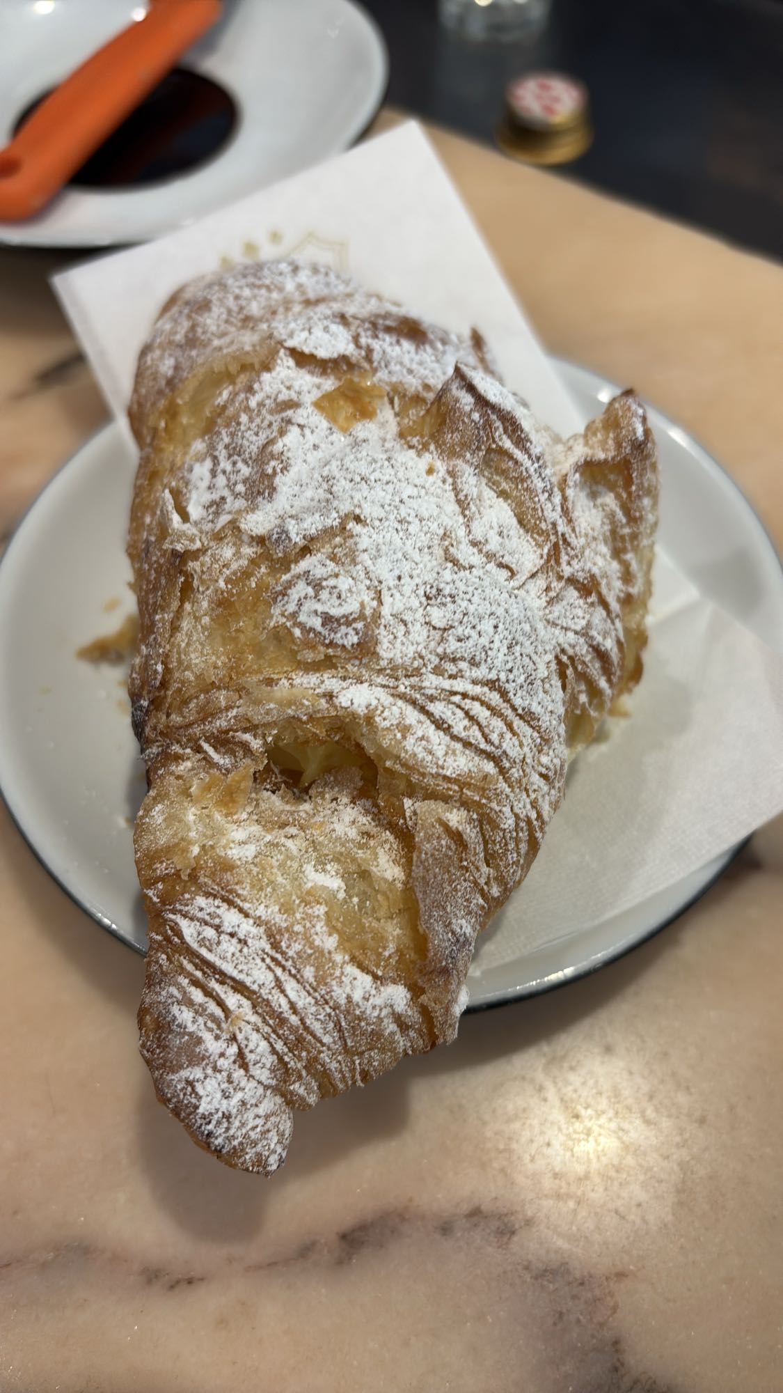 Powdered Croissant