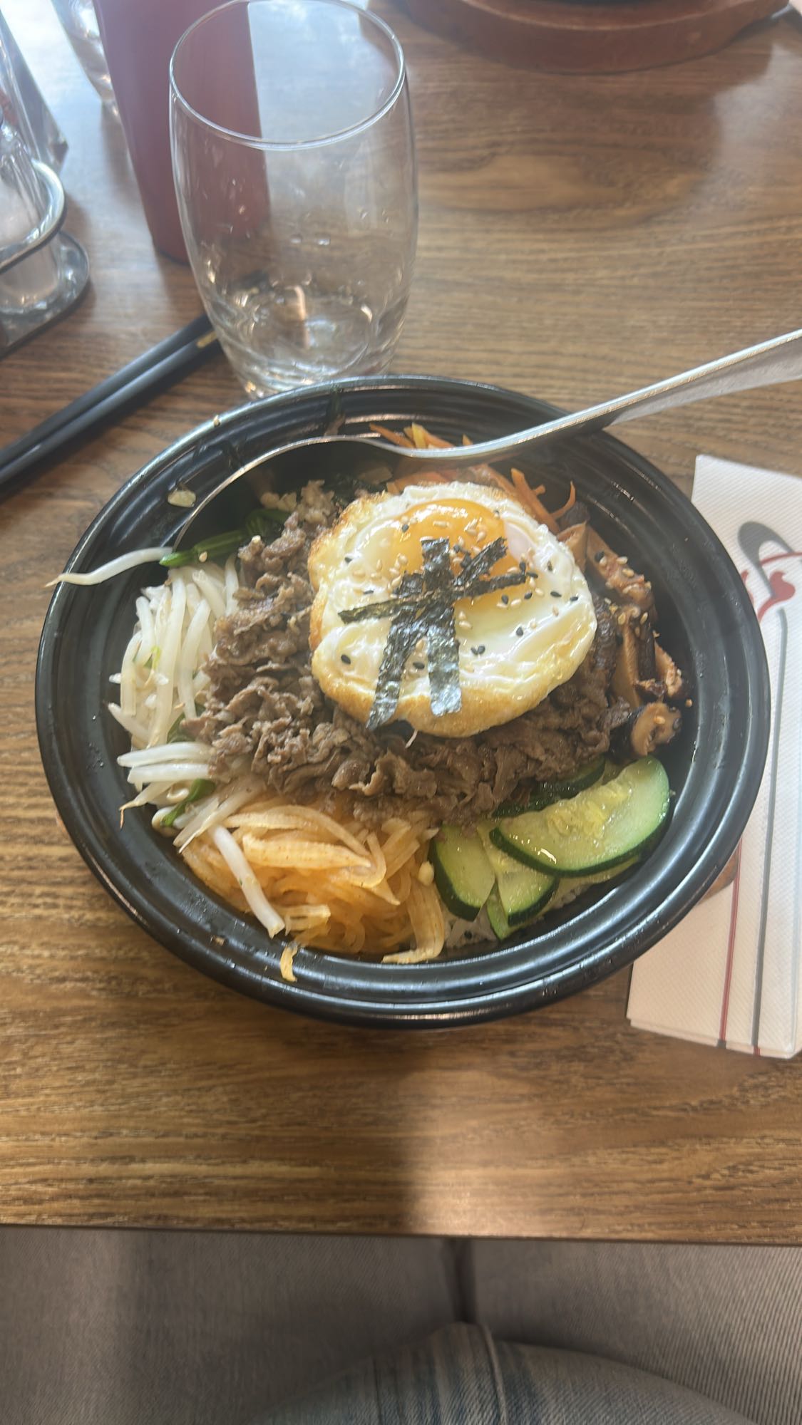 Bibimbap au boeuf