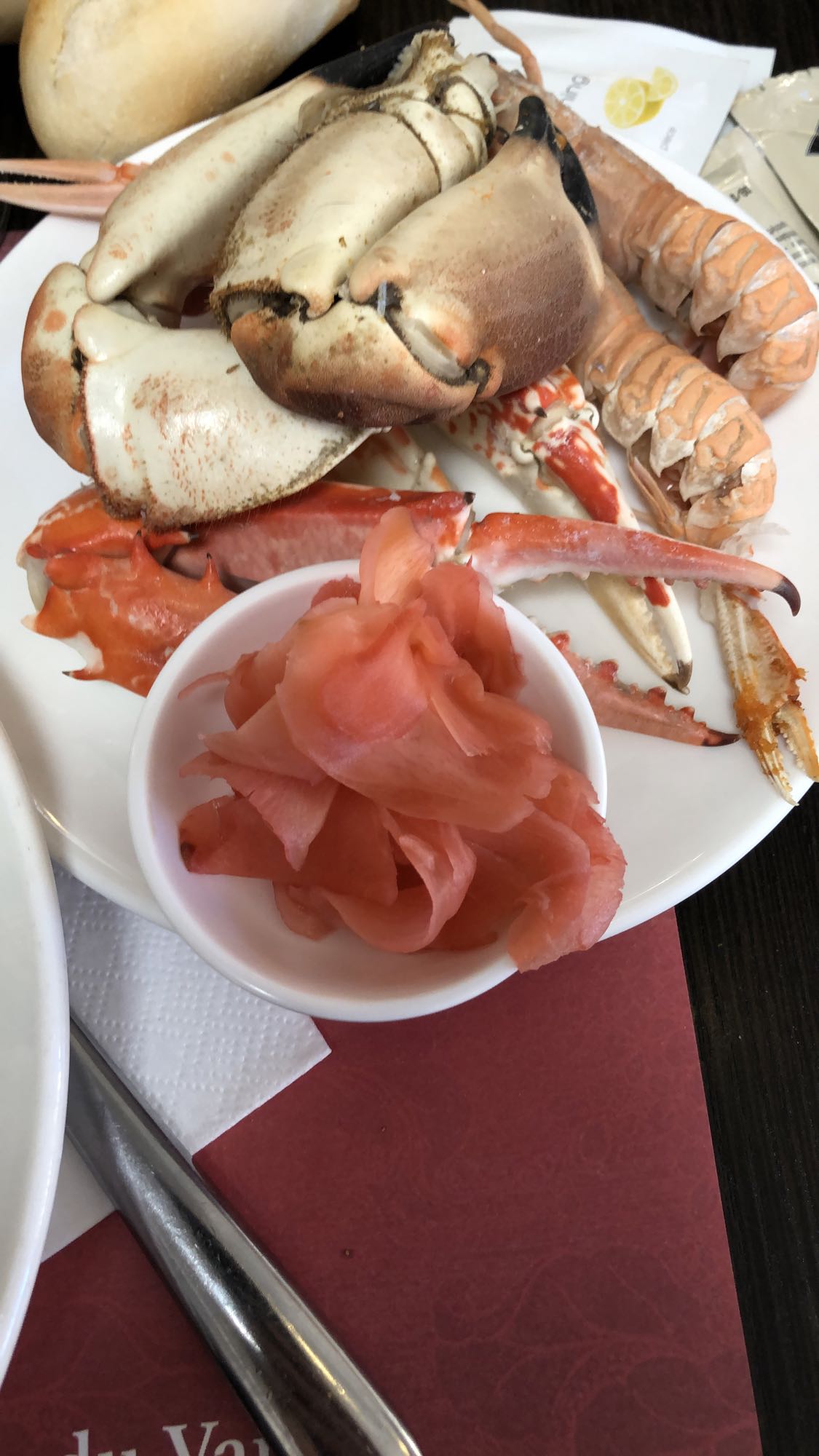 Assiette de fruits de mer