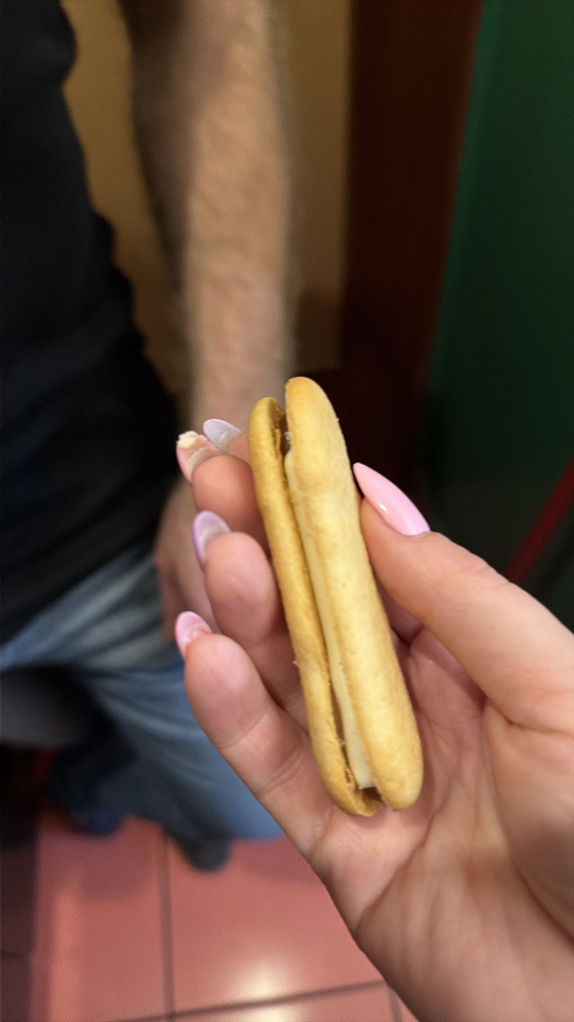 ciastko z kremem